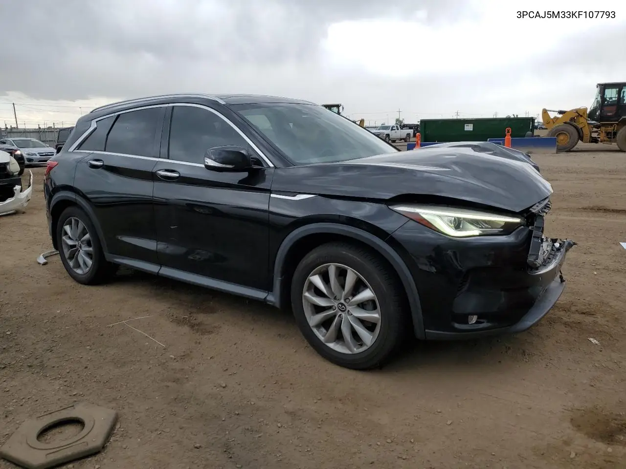 2019 Infiniti Qx50 Essential VIN: 3PCAJ5M33KF107793 Lot: 57176435