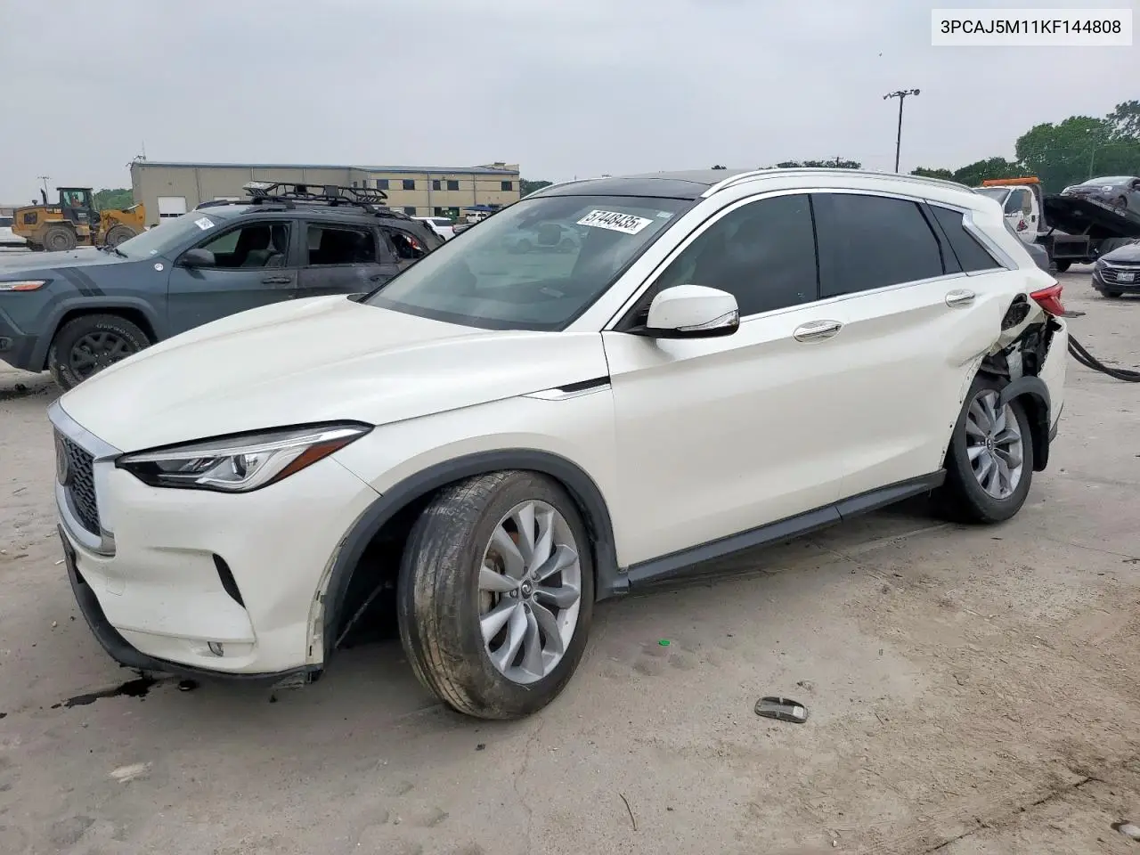 2019 Infiniti Qx50 Essential VIN: 3PCAJ5M11KF144808 Lot: 57448435