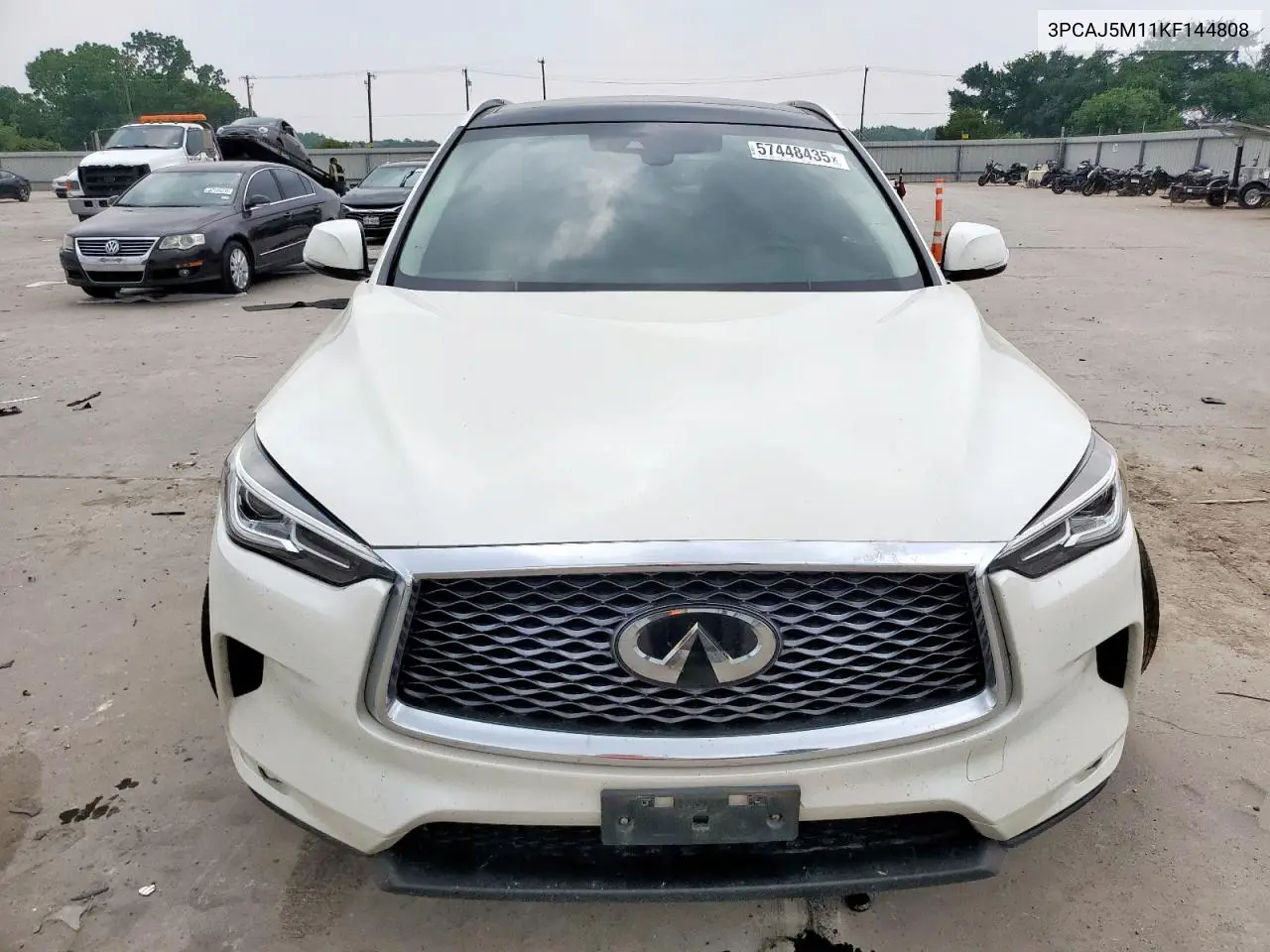 2019 Infiniti Qx50 Essential VIN: 3PCAJ5M11KF144808 Lot: 57448435