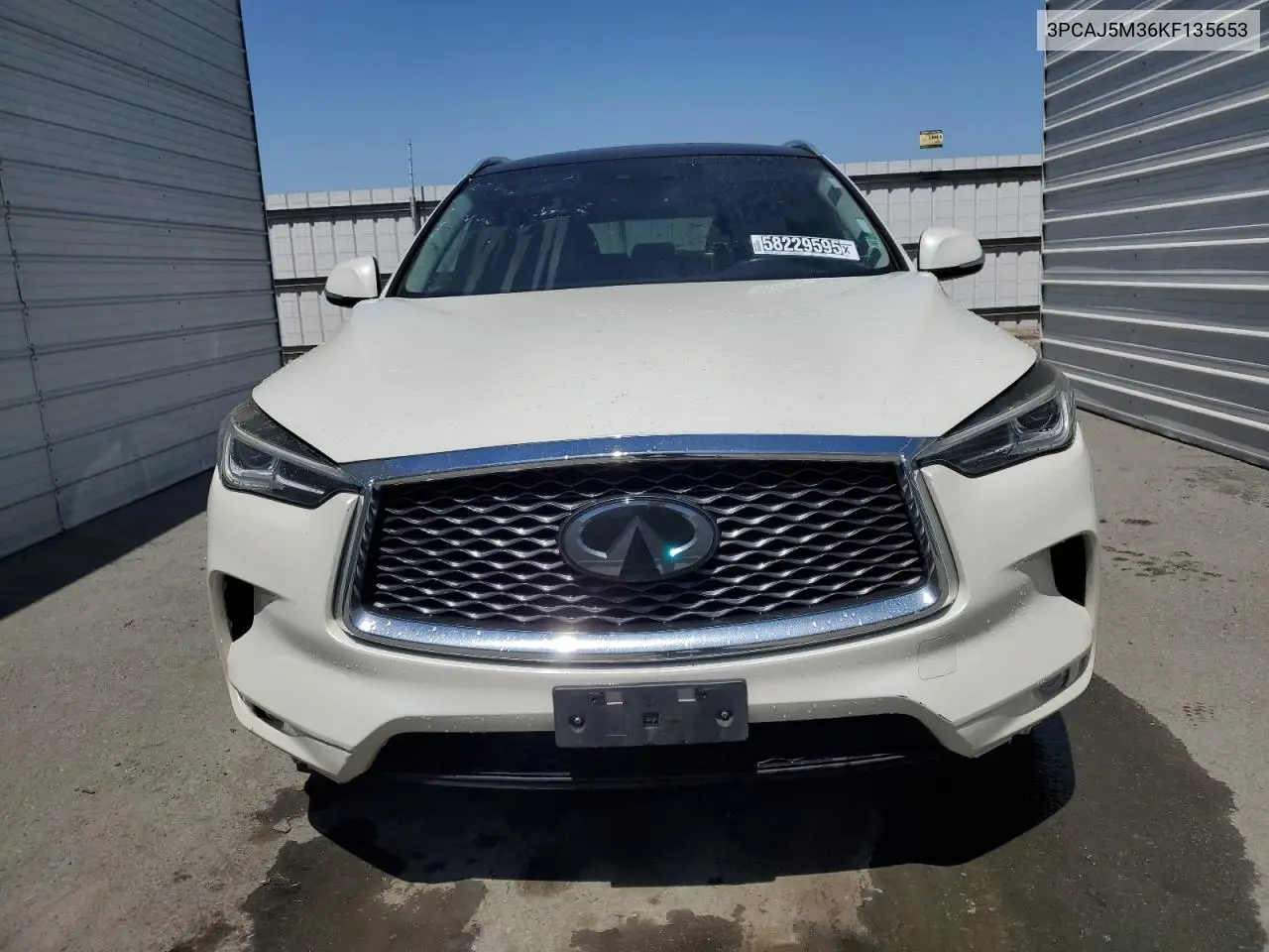 2019 Infiniti Qx50 Essential VIN: 3PCAJ5M36KF135653 Lot: 58229595