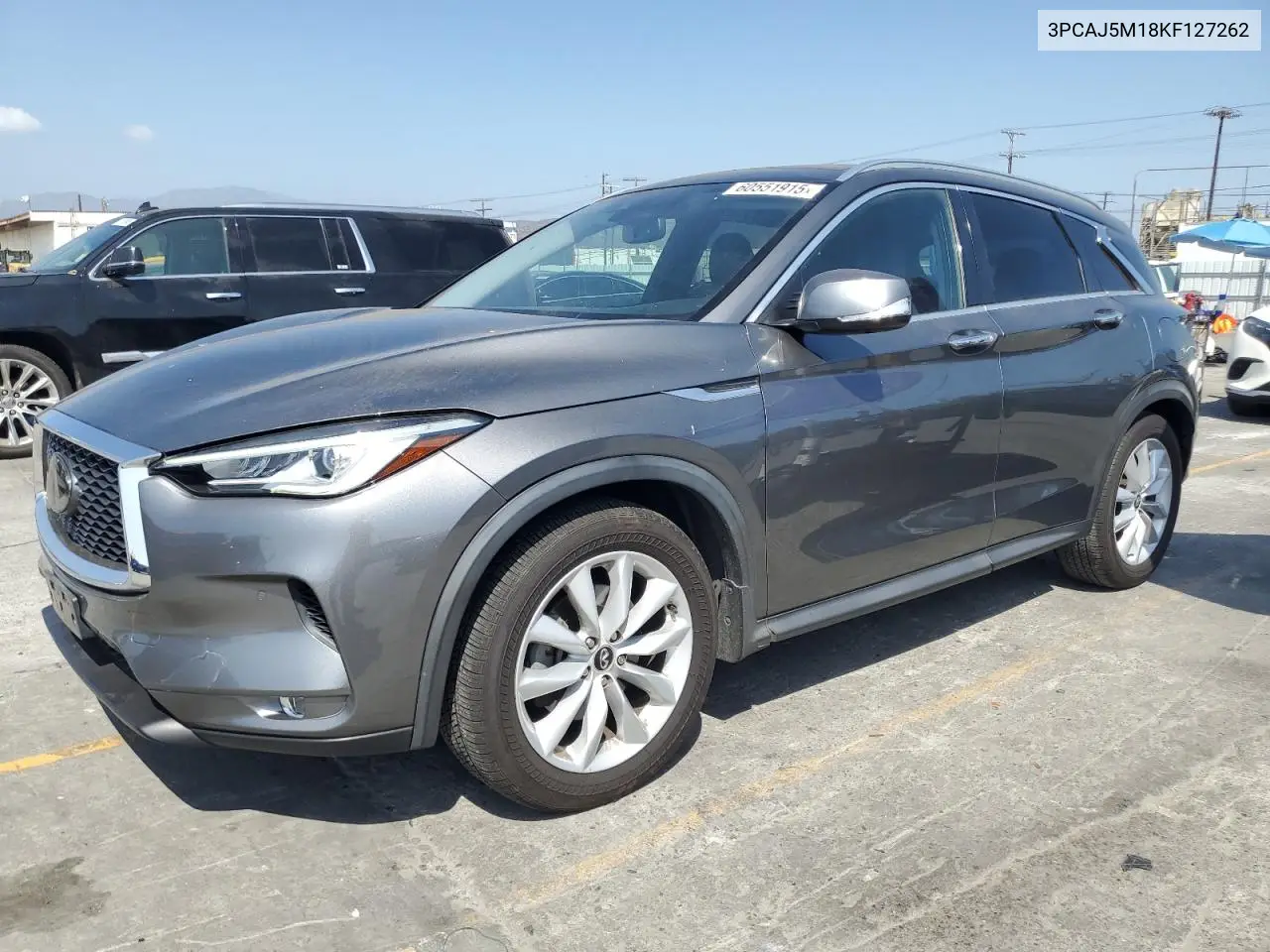 2019 Infiniti Qx50 Essential VIN: 3PCAJ5M18KF127262 Lot: 60551915
