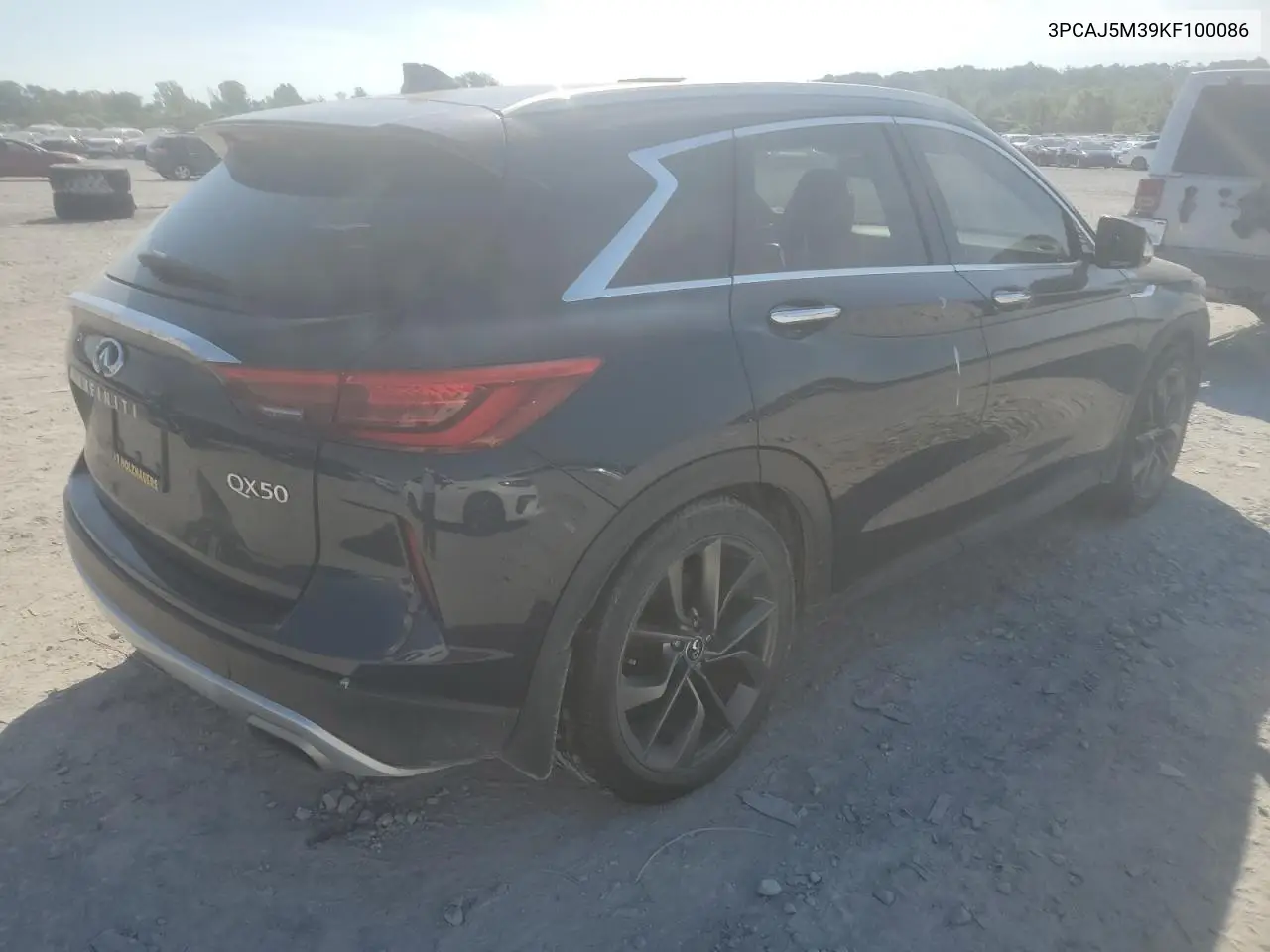 2019 Infiniti Qx50 Essential VIN: 3PCAJ5M39KF100086 Lot: 61458475