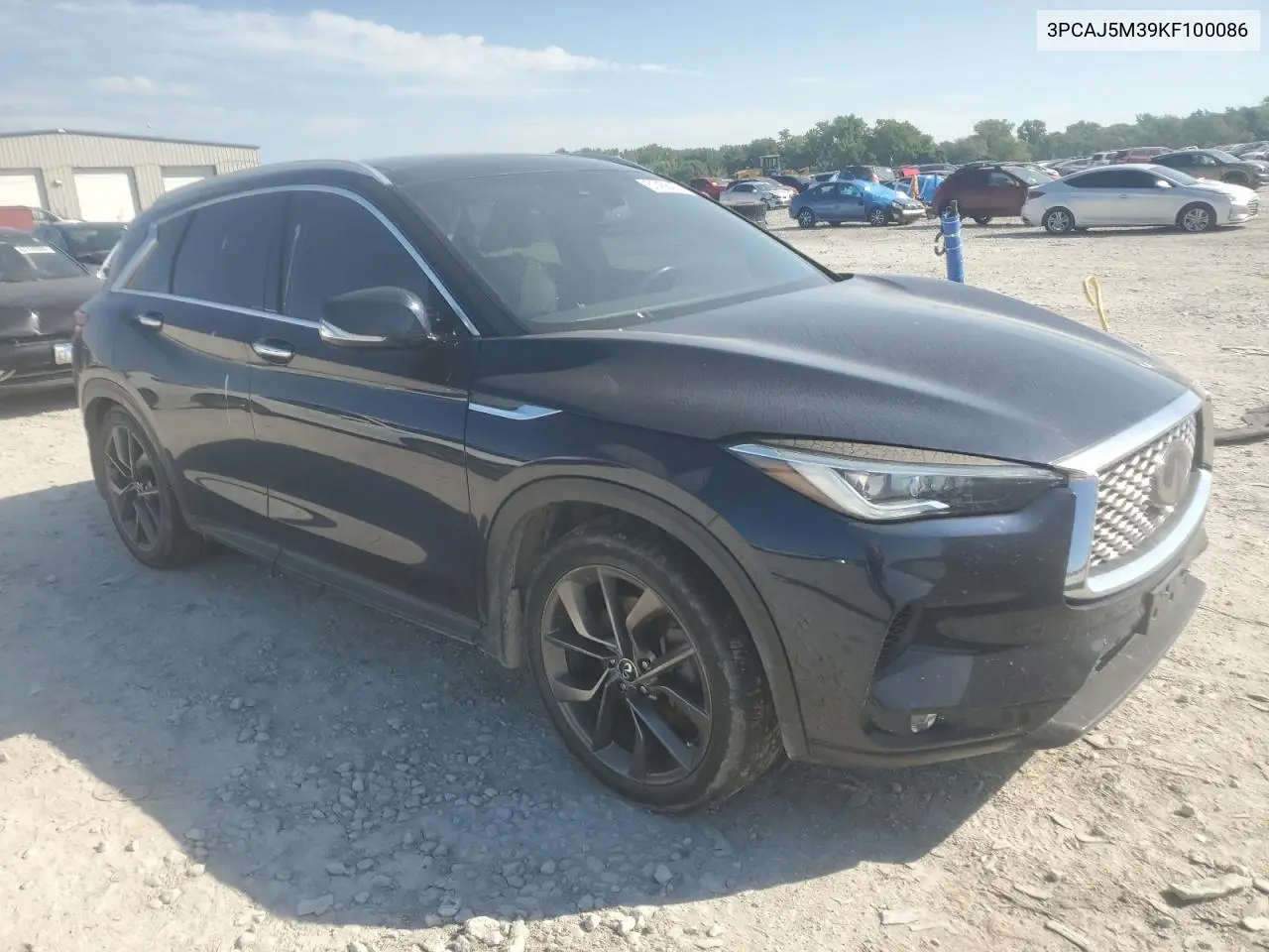2019 Infiniti Qx50 Essential VIN: 3PCAJ5M39KF100086 Lot: 61458475