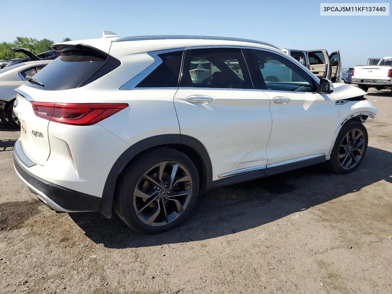 2019 Infiniti Qx50 Essential VIN: 3PCAJ5M11KF137440 Lot: 61851965