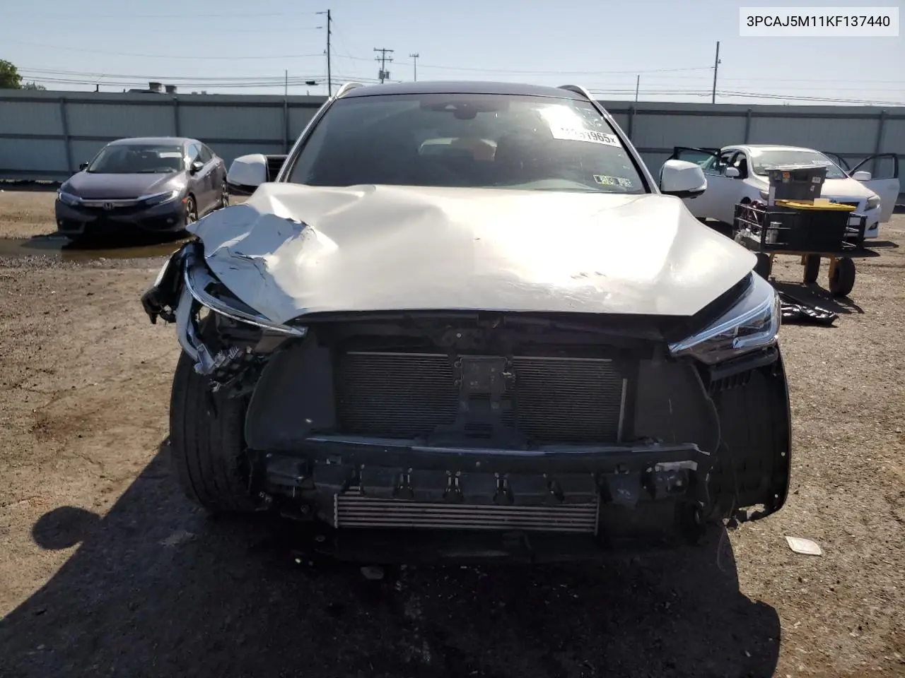 2019 Infiniti Qx50 Essential VIN: 3PCAJ5M11KF137440 Lot: 61851965