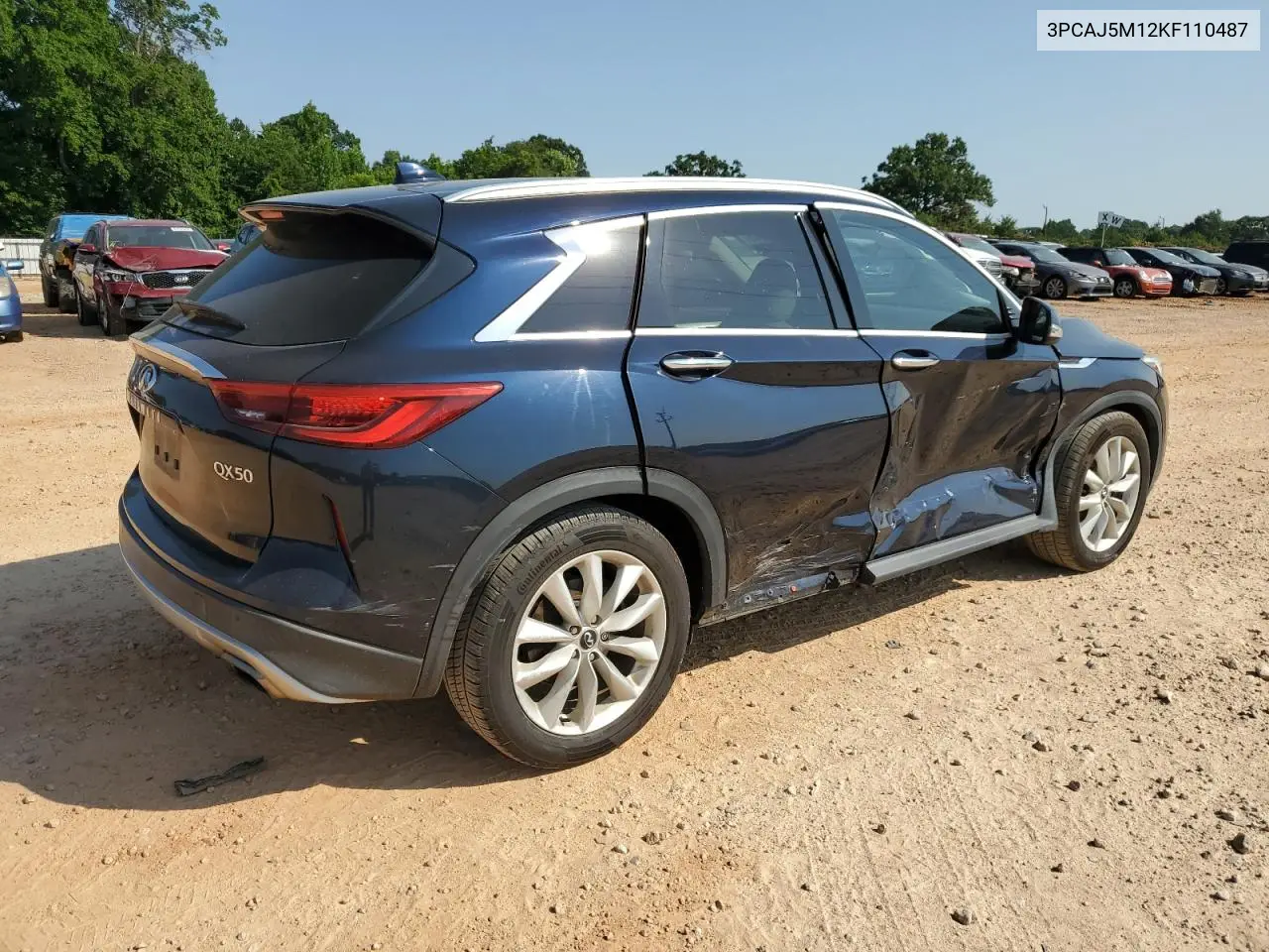 2019 Infiniti Qx50 Essential VIN: 3PCAJ5M12KF110487 Lot: 61981945