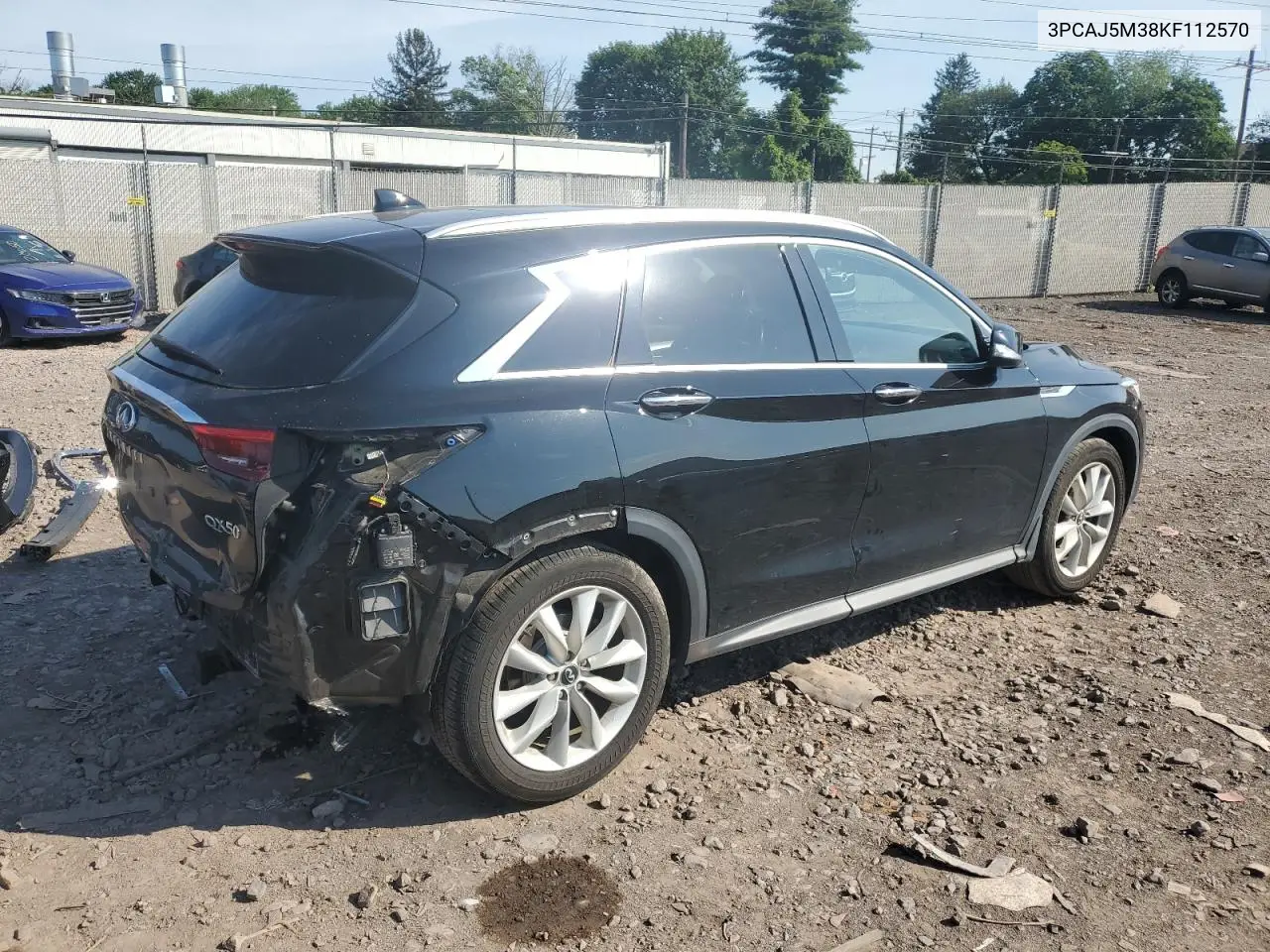 2019 Infiniti Qx50 Essential VIN: 3PCAJ5M38KF112570 Lot: 62079025