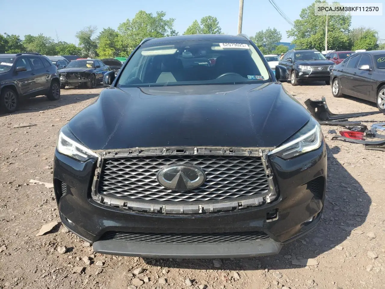 2019 Infiniti Qx50 Essential VIN: 3PCAJ5M38KF112570 Lot: 62079025