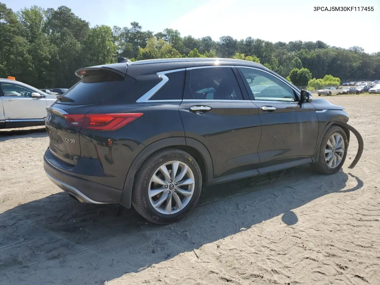 2019 Infiniti Qx50 Essential VIN: 3PCAJ5M30KF117455 Lot: 62079935