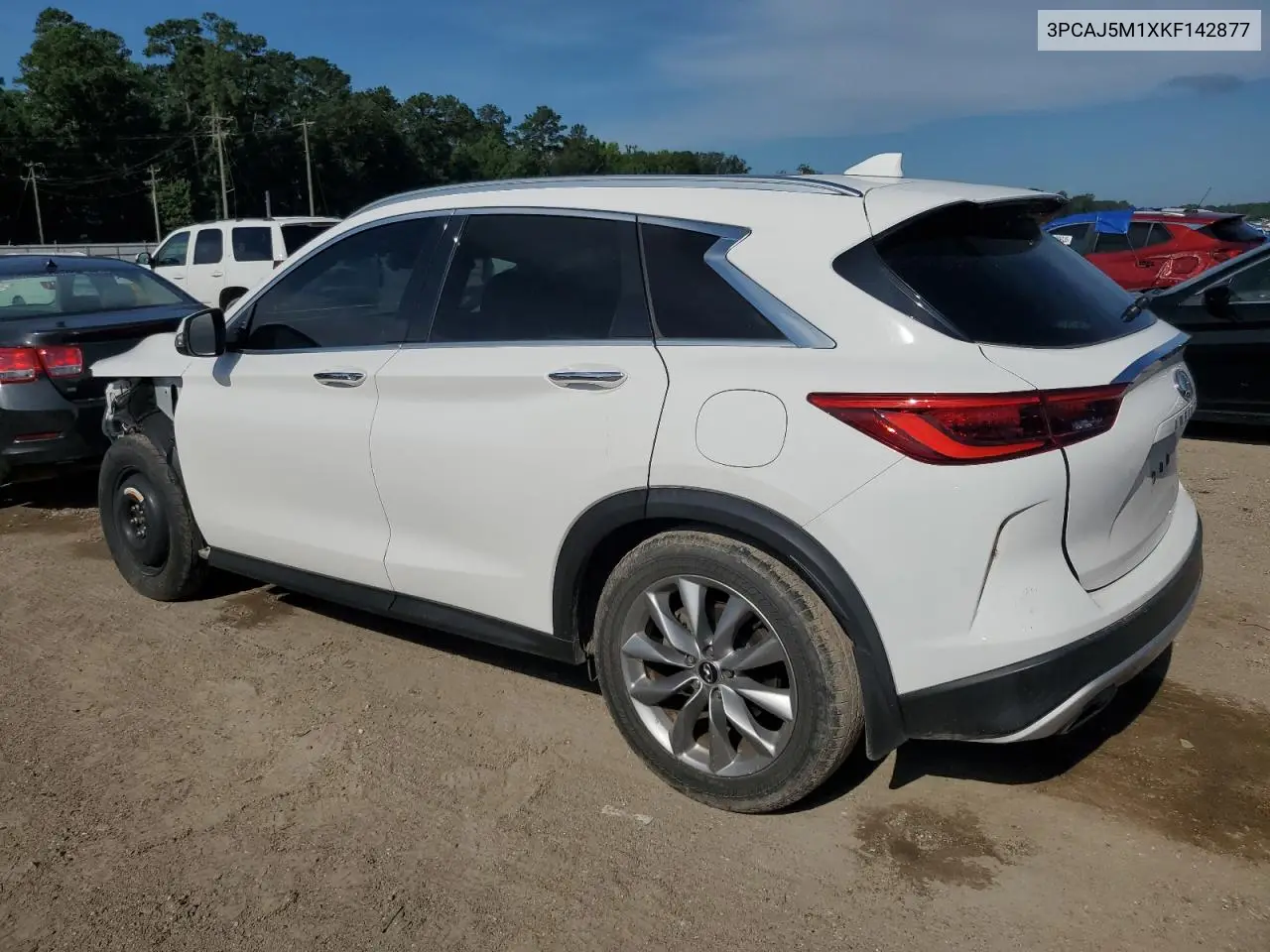 2019 Infiniti Qx50 Essential VIN: 3PCAJ5M1XKF142877 Lot: 62128735