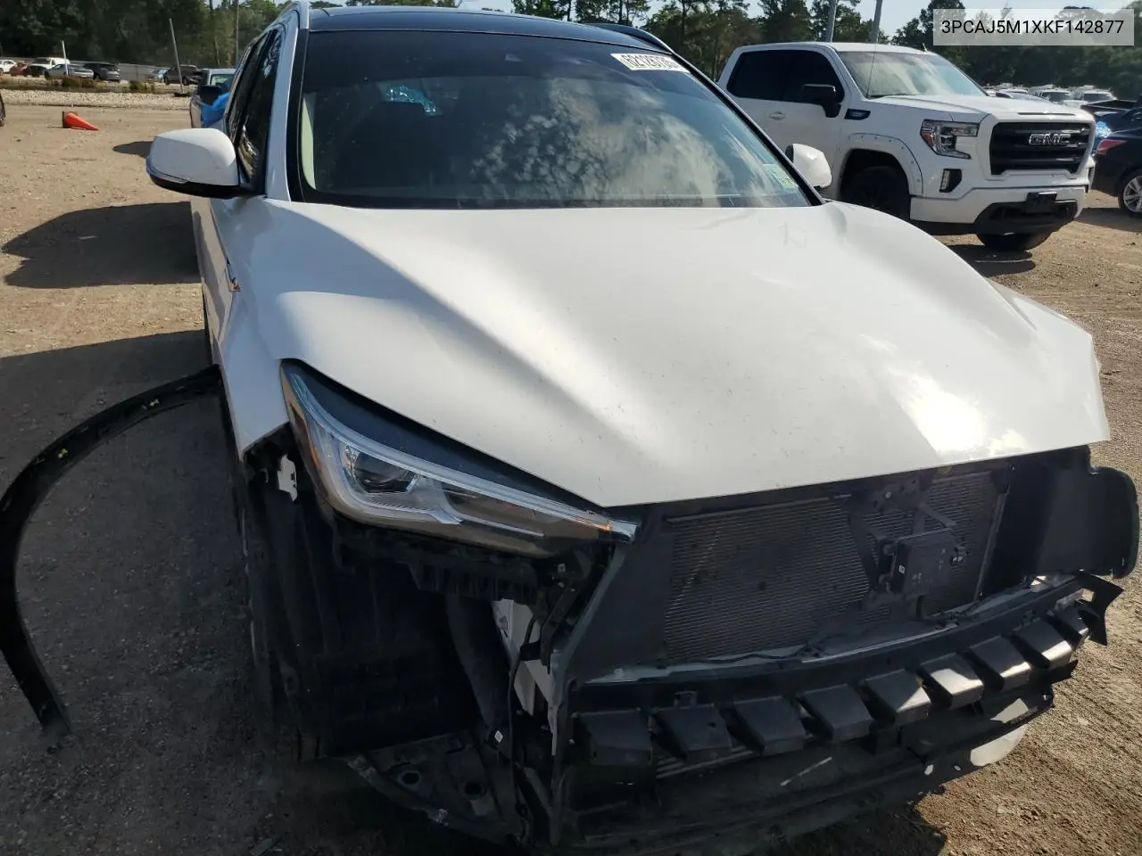 2019 Infiniti Qx50 Essential VIN: 3PCAJ5M1XKF142877 Lot: 62128735