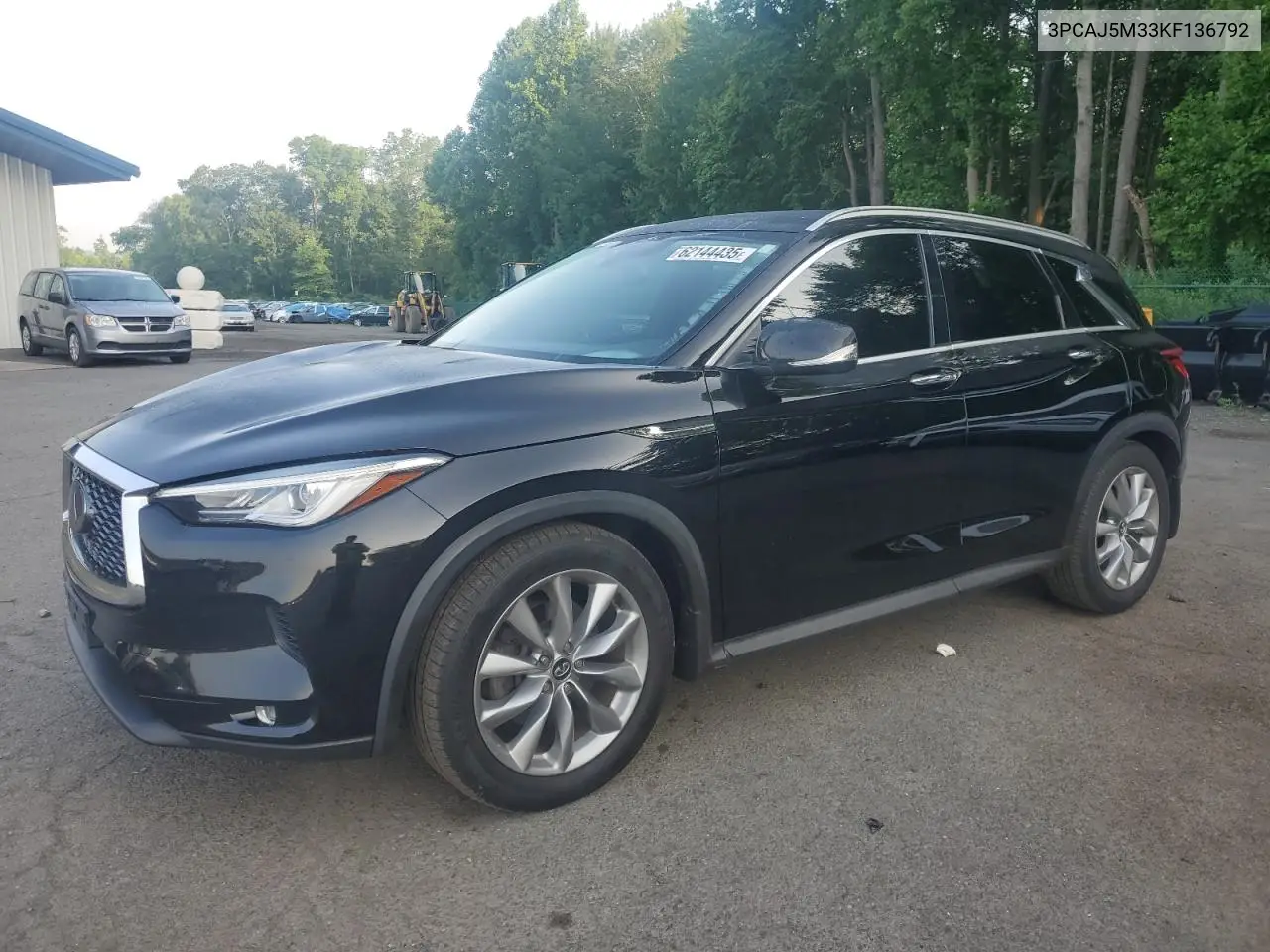 2019 Infiniti Qx50 Essential VIN: 3PCAJ5M33KF136792 Lot: 62144435