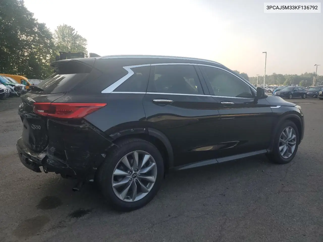 2019 Infiniti Qx50 Essential VIN: 3PCAJ5M33KF136792 Lot: 62144435