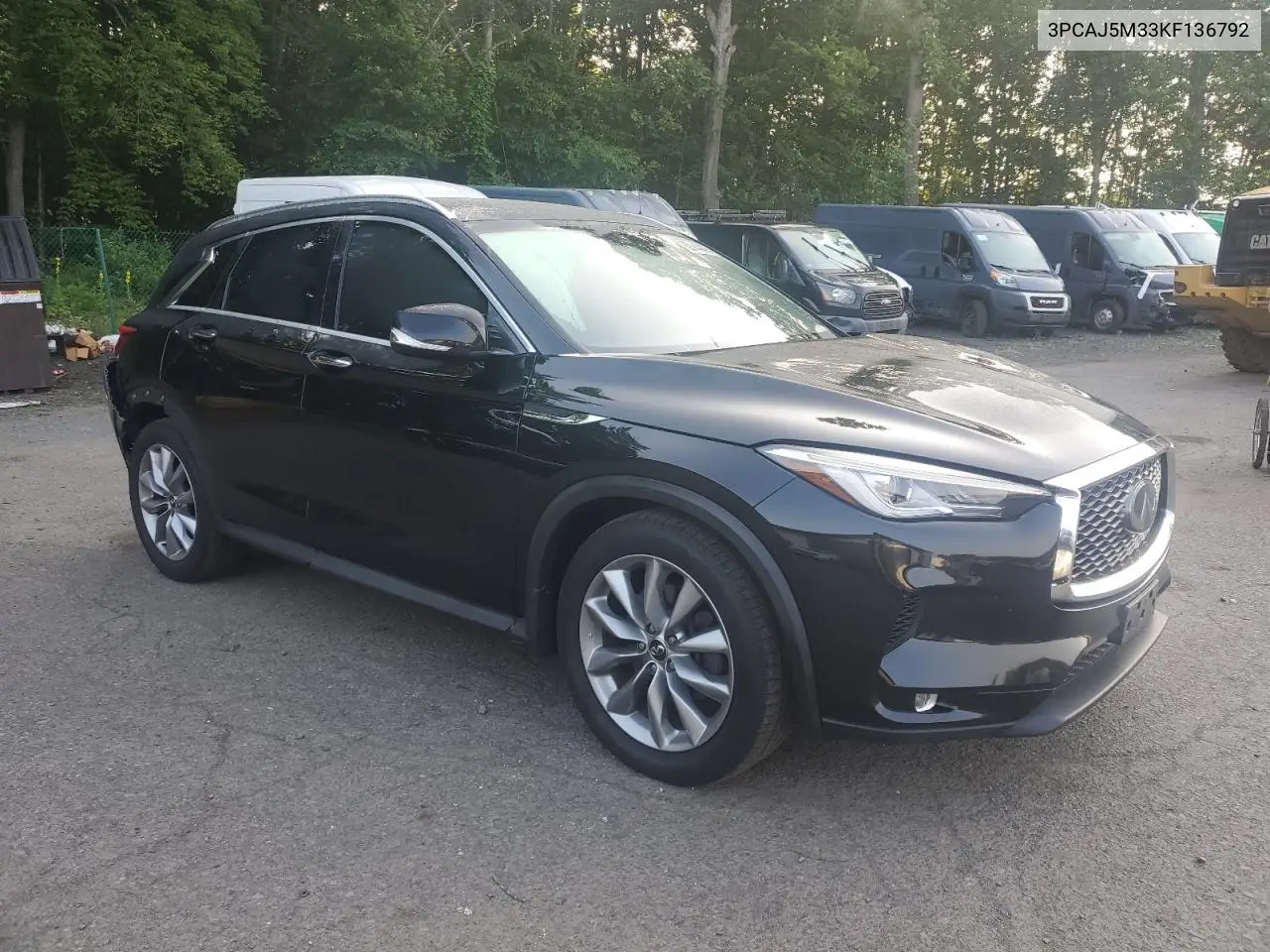 2019 Infiniti Qx50 Essential VIN: 3PCAJ5M33KF136792 Lot: 62144435