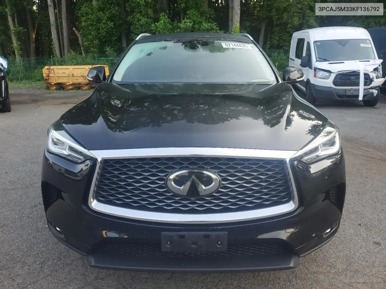 2019 Infiniti Qx50 Essential VIN: 3PCAJ5M33KF136792 Lot: 62144435
