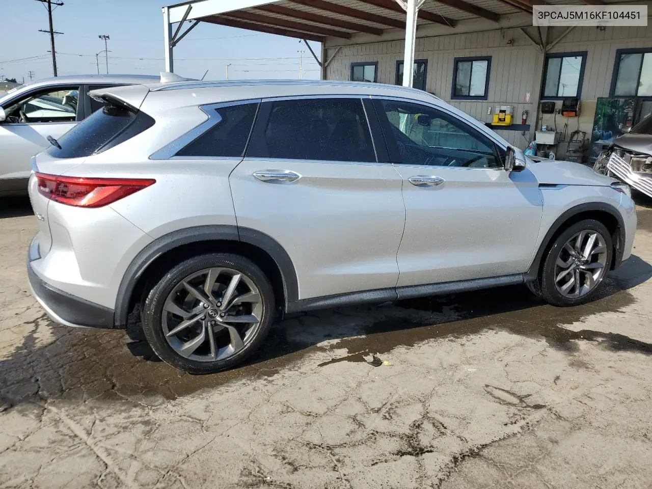 2019 Infiniti Qx50 Essential VIN: 3PCAJ5M16KF104451 Lot: 62331055