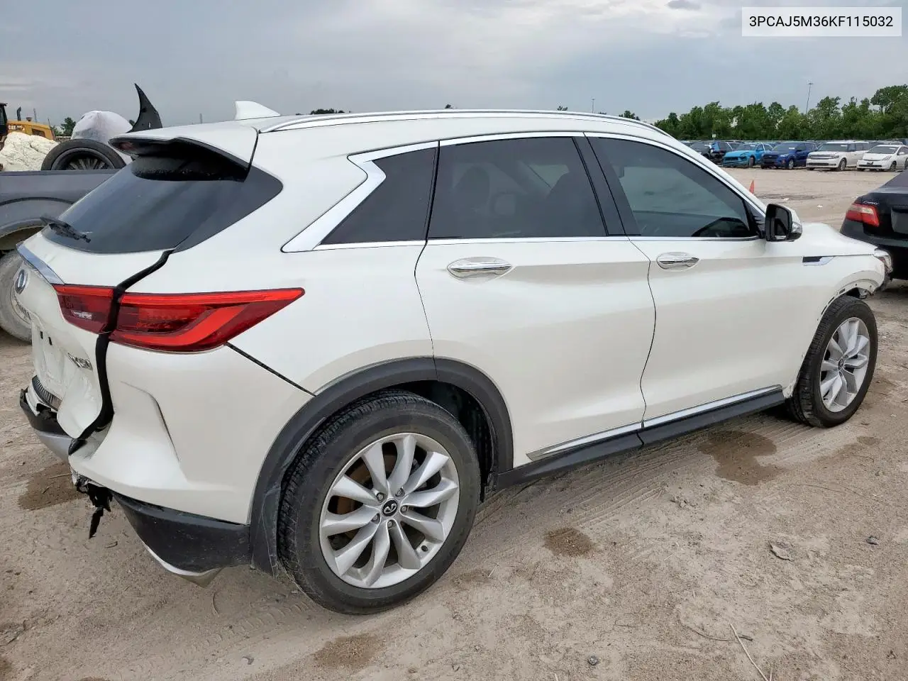 2019 Infiniti Qx50 Essential VIN: 3PCAJ5M36KF115032 Lot: 62375795