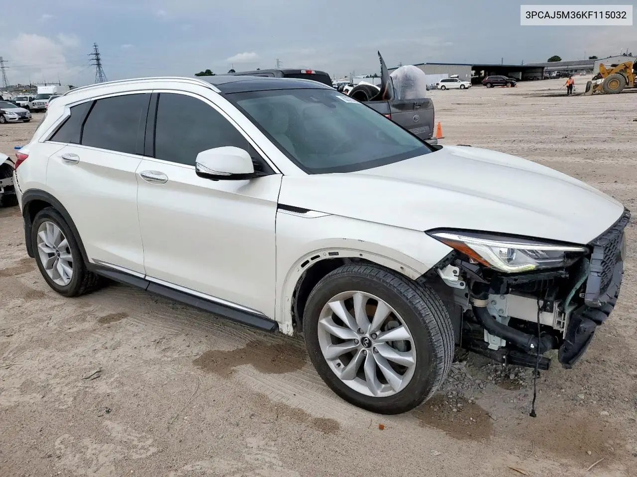 2019 Infiniti Qx50 Essential VIN: 3PCAJ5M36KF115032 Lot: 62375795
