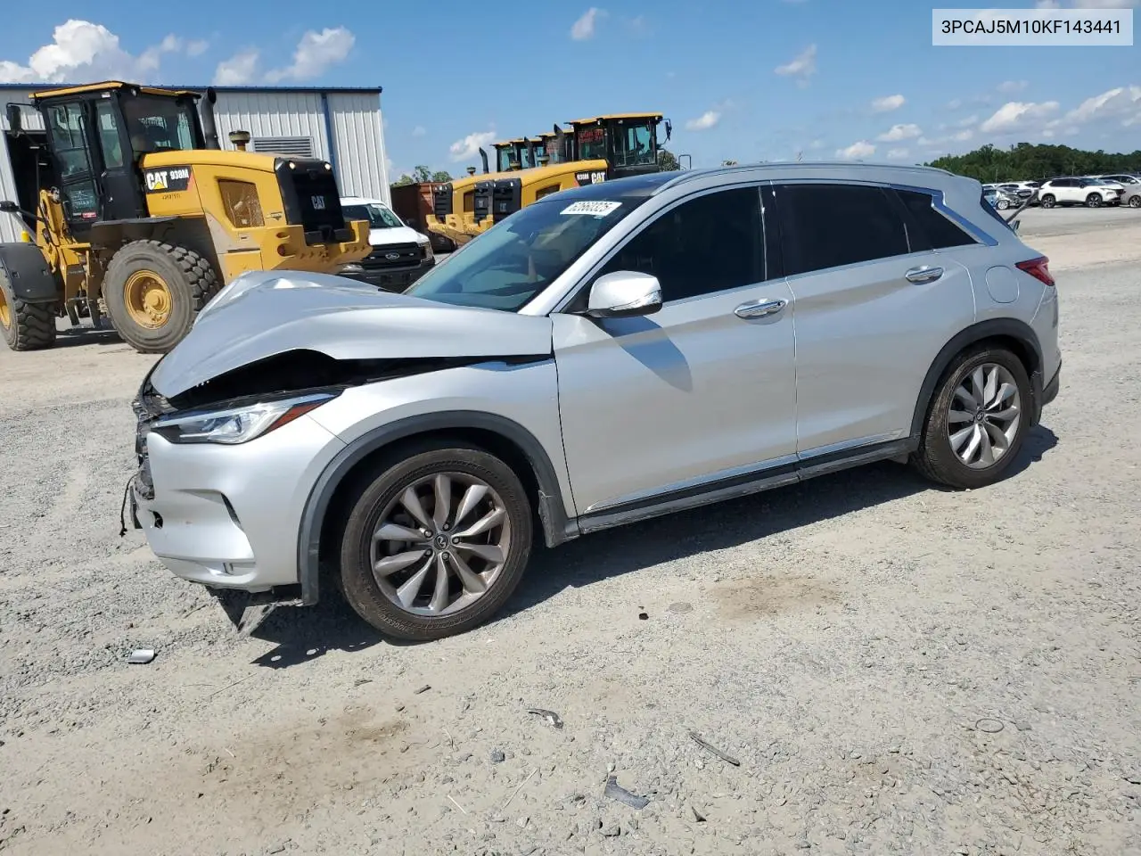 2019 Infiniti Qx50 Essential VIN: 3PCAJ5M10KF143441 Lot: 62660325