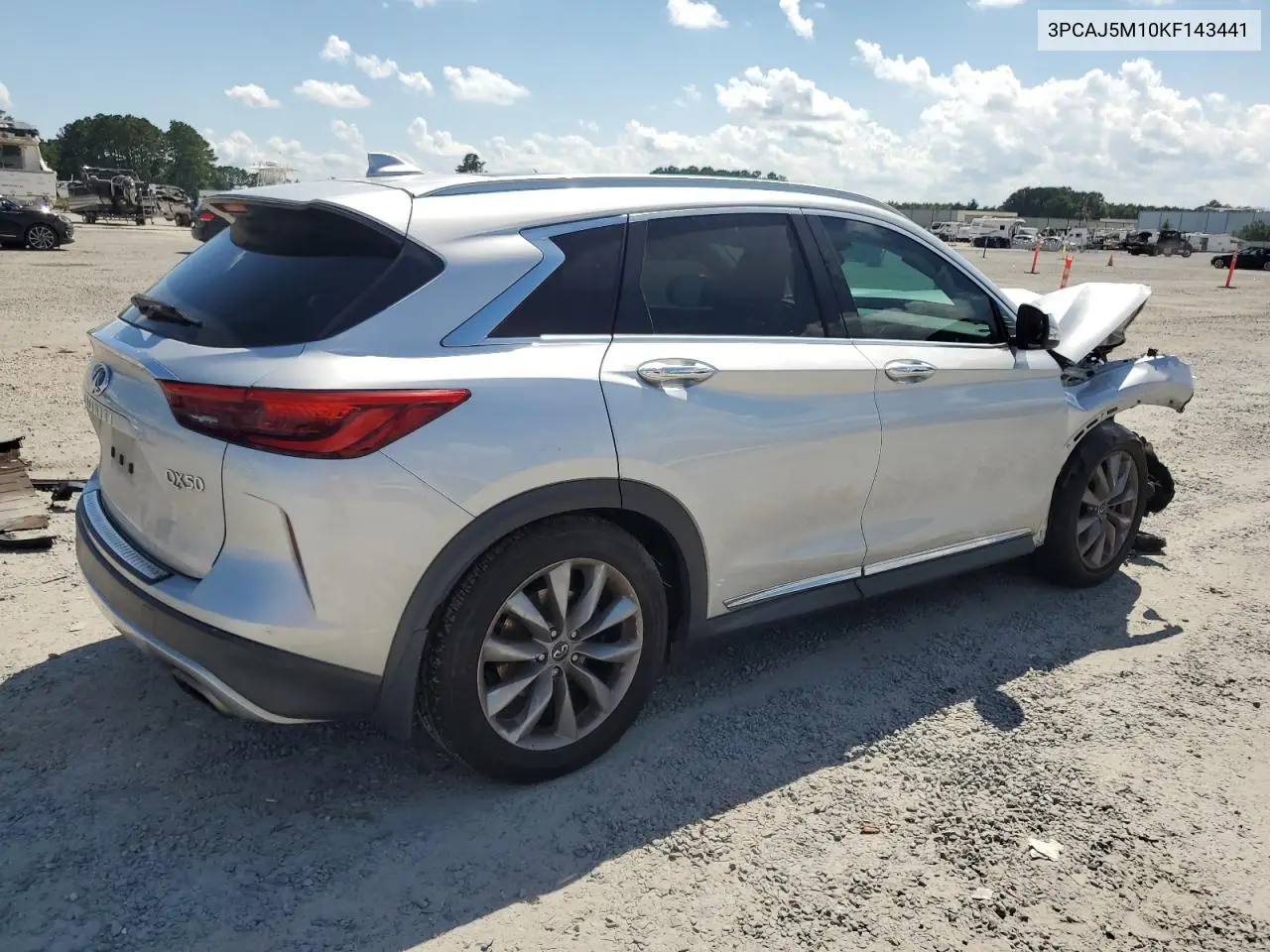 2019 Infiniti Qx50 Essential VIN: 3PCAJ5M10KF143441 Lot: 62660325