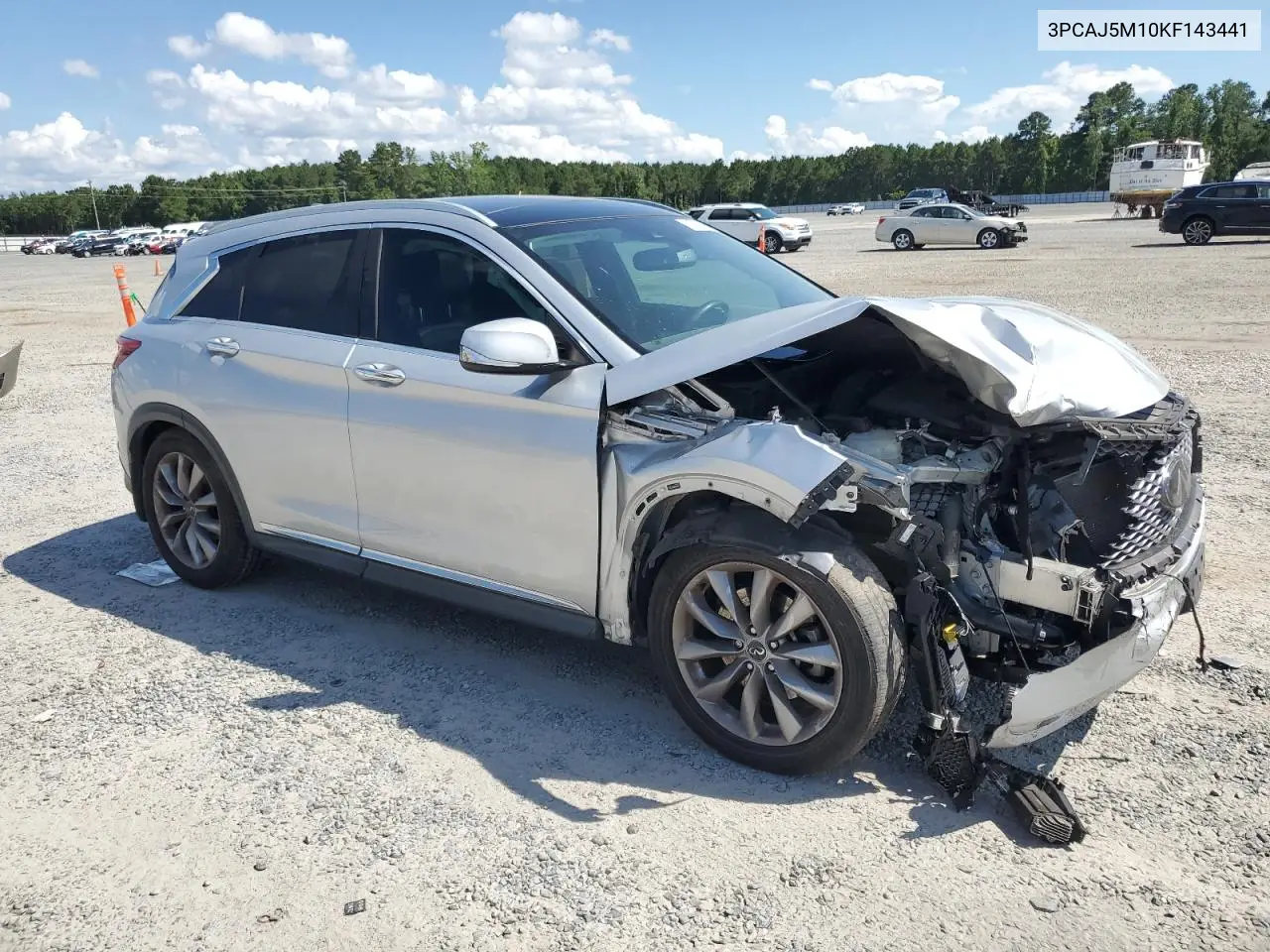 2019 Infiniti Qx50 Essential VIN: 3PCAJ5M10KF143441 Lot: 62660325