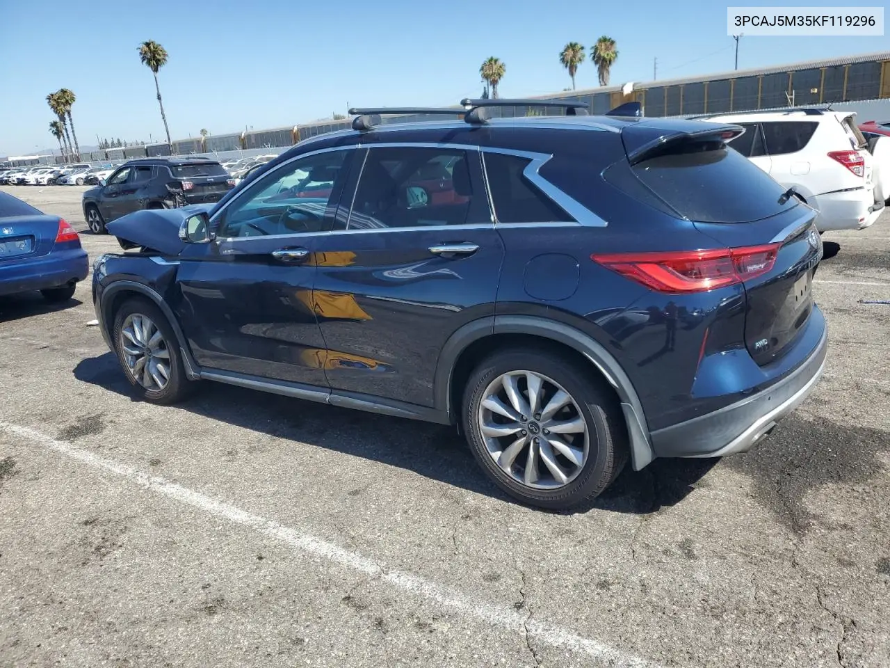 2019 Infiniti Qx50 Essential VIN: 3PCAJ5M35KF119296 Lot: 62665785