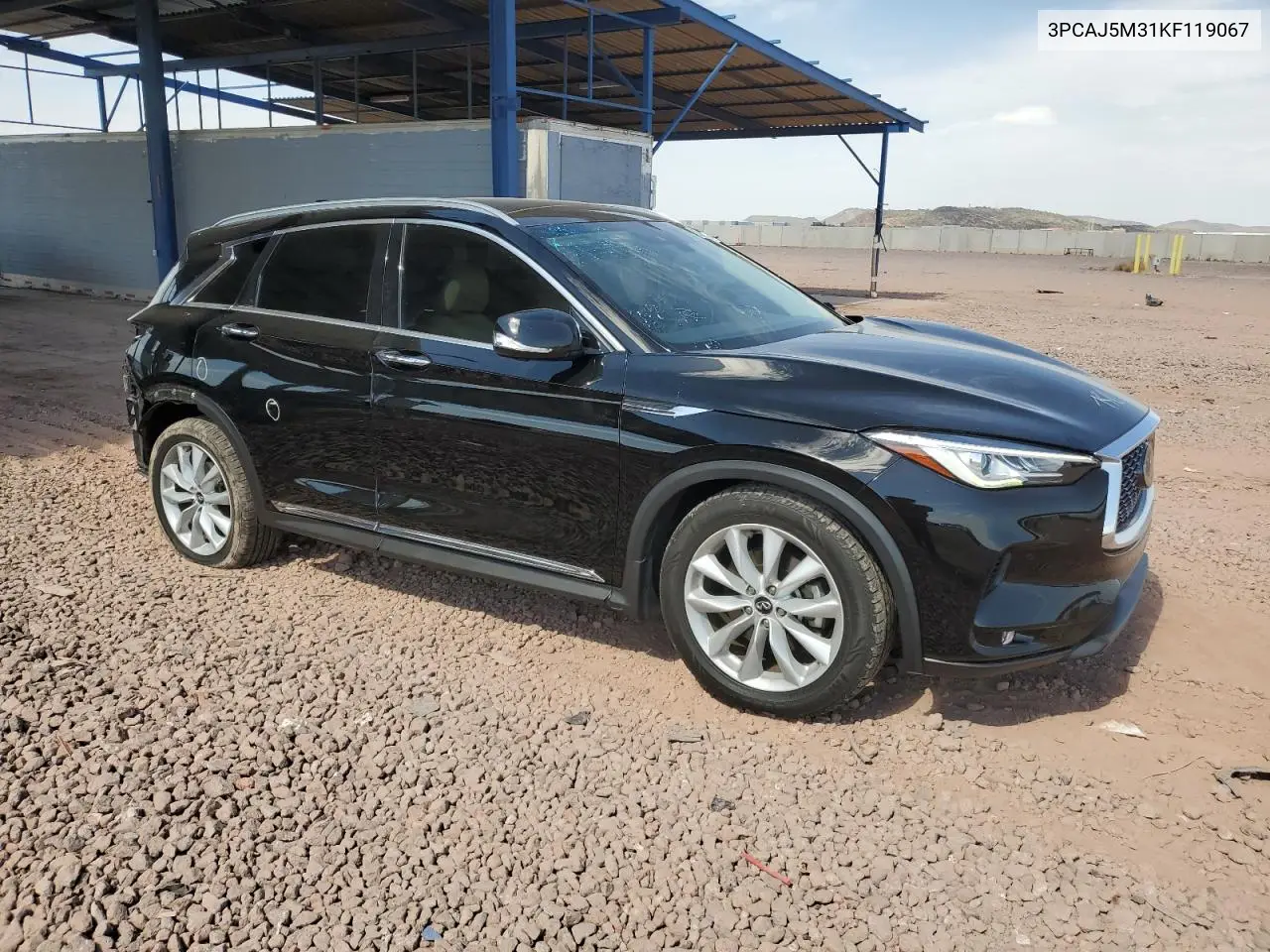 2019 Infiniti Qx50 Essential VIN: 3PCAJ5M31KF119067 Lot: 62840125