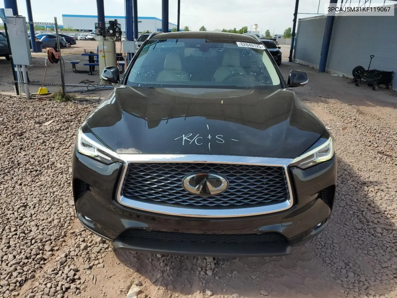 2019 Infiniti Qx50 Essential VIN: 3PCAJ5M31KF119067 Lot: 62840125