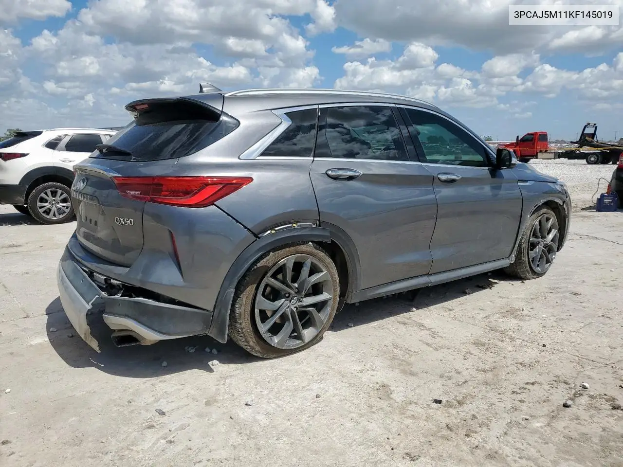 2019 Infiniti Qx50 Essential VIN: 3PCAJ5M11KF145019 Lot: 62854545