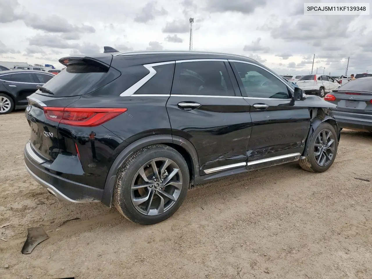 2019 Infiniti Qx50 Essential VIN: 3PCAJ5M11KF139348 Lot: 62940735