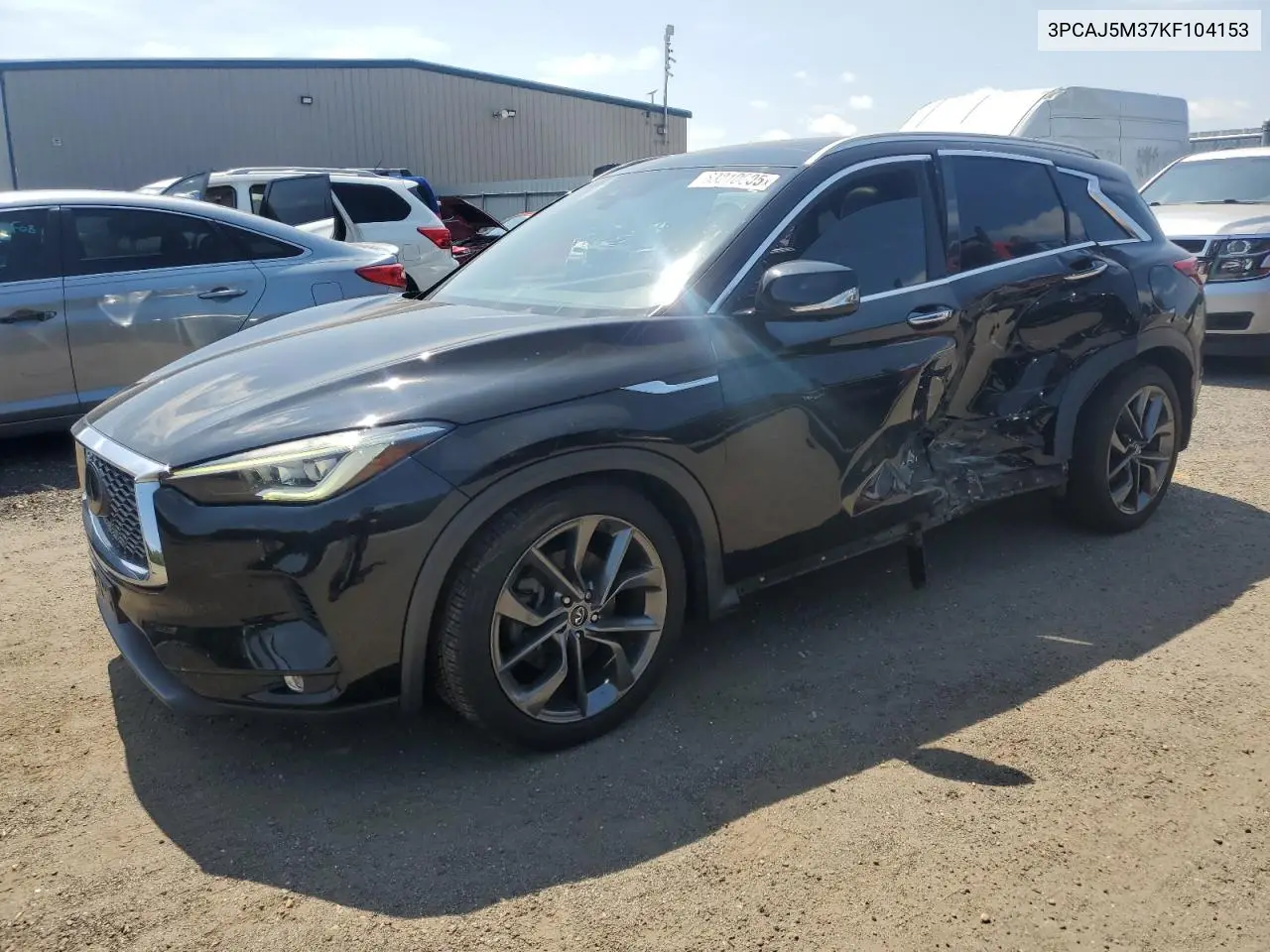 2019 Infiniti Qx50 Essential VIN: 3PCAJ5M37KF104153 Lot: 63210605