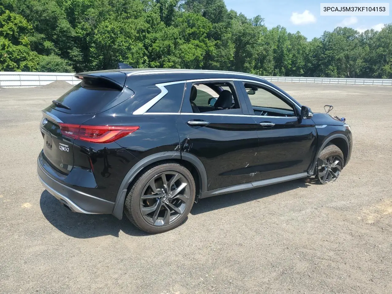 2019 Infiniti Qx50 Essential VIN: 3PCAJ5M37KF104153 Lot: 63210605