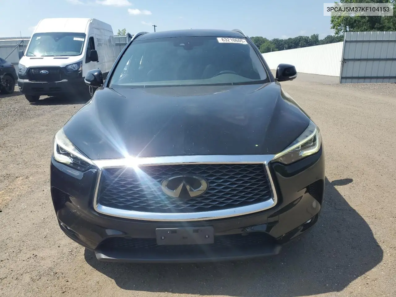 2019 Infiniti Qx50 Essential VIN: 3PCAJ5M37KF104153 Lot: 63210605