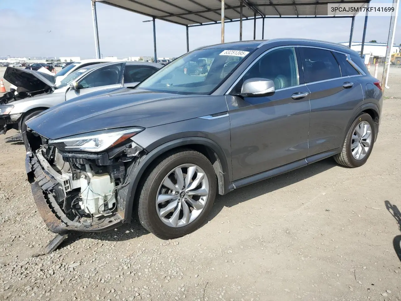 2019 Infiniti Qx50 Essential VIN: 3PCAJ5M17KF141699 Lot: 63251395