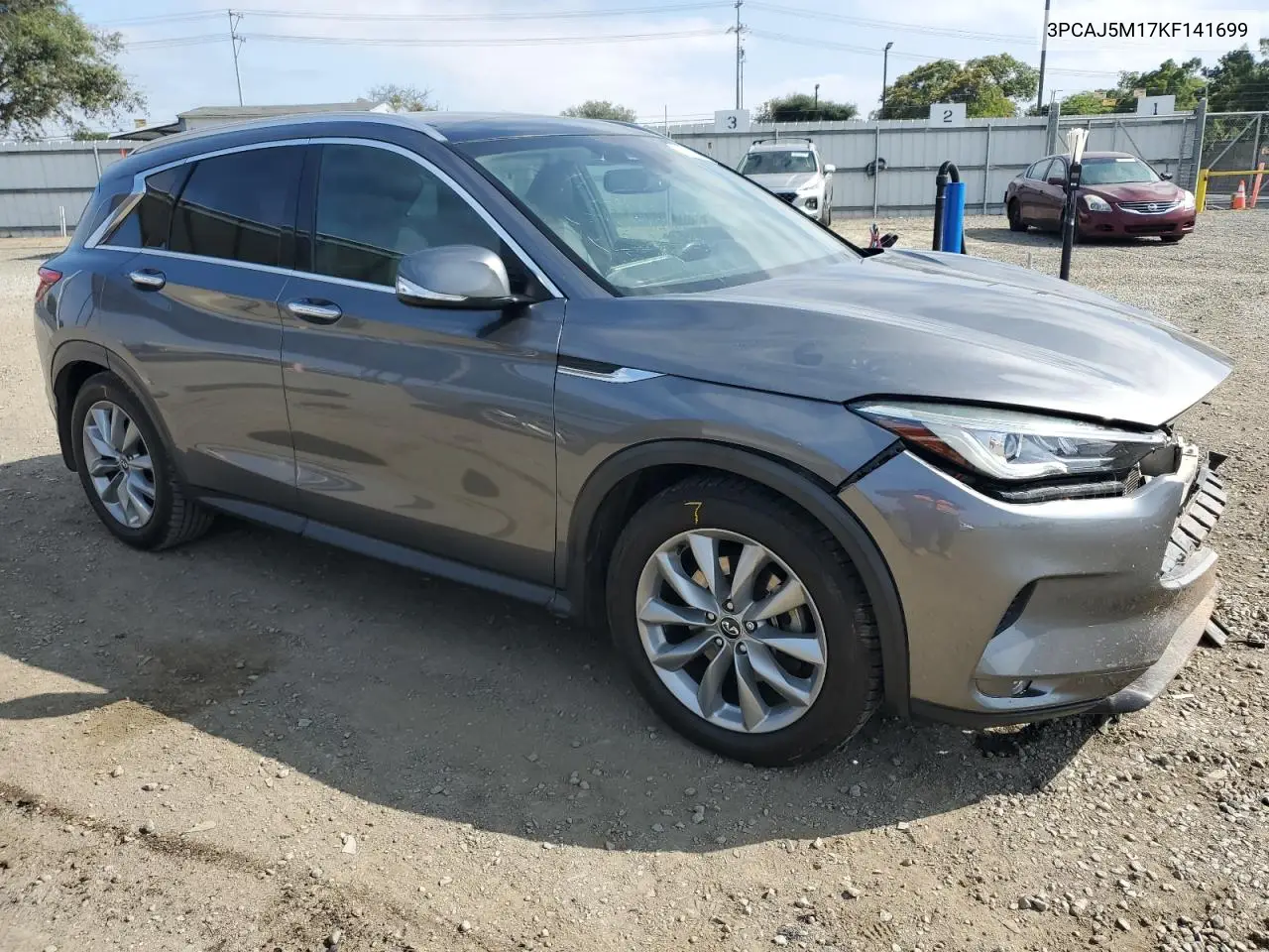 2019 Infiniti Qx50 Essential VIN: 3PCAJ5M17KF141699 Lot: 63251395