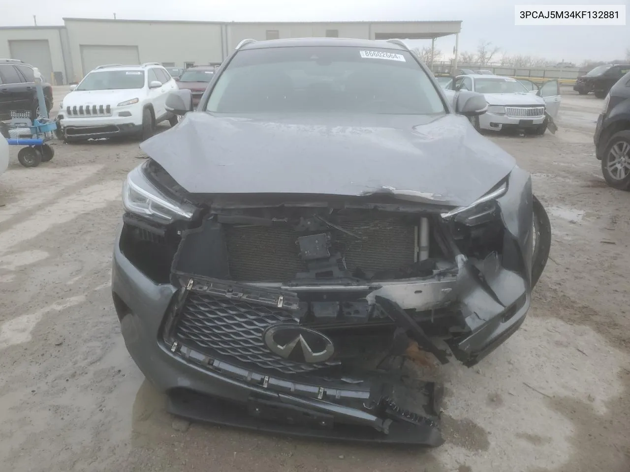2019 Infiniti Qx50 Essential VIN: 3PCAJ5M34KF132881 Lot: 86602664