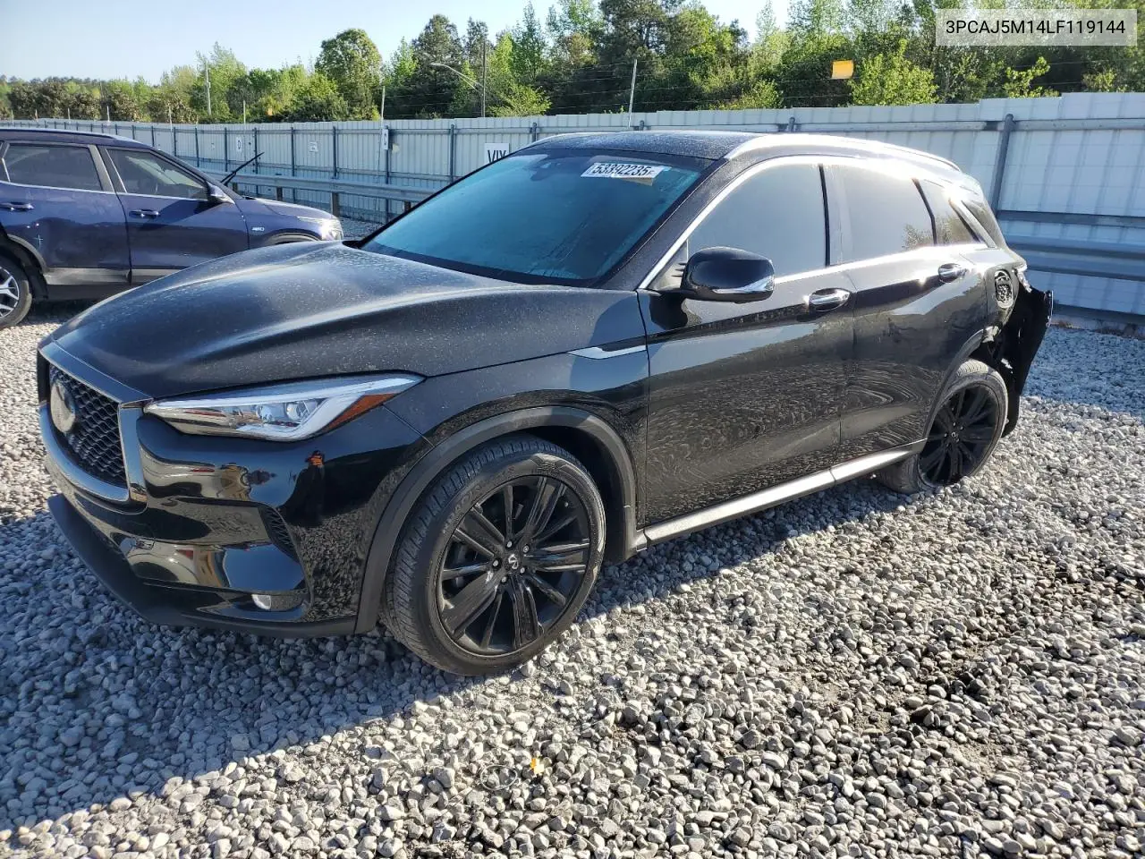 3pcaj5m14lf119144 3PCAJ5M14LF119144 2020 Infiniti Qx50 Pure