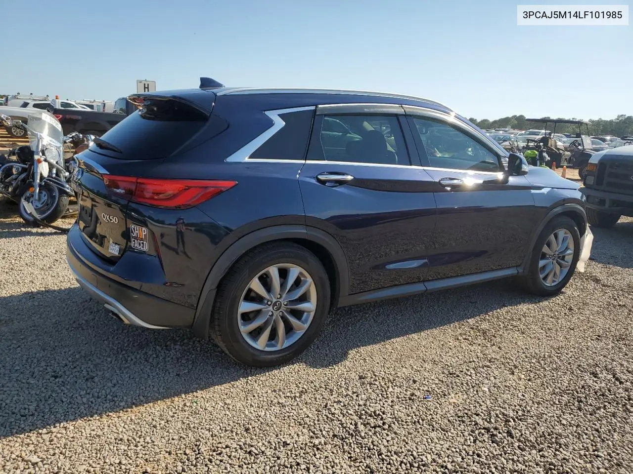 2020 Infiniti Qx50 Pure VIN: 3PCAJ5M14LF101985 Lot: 55510315