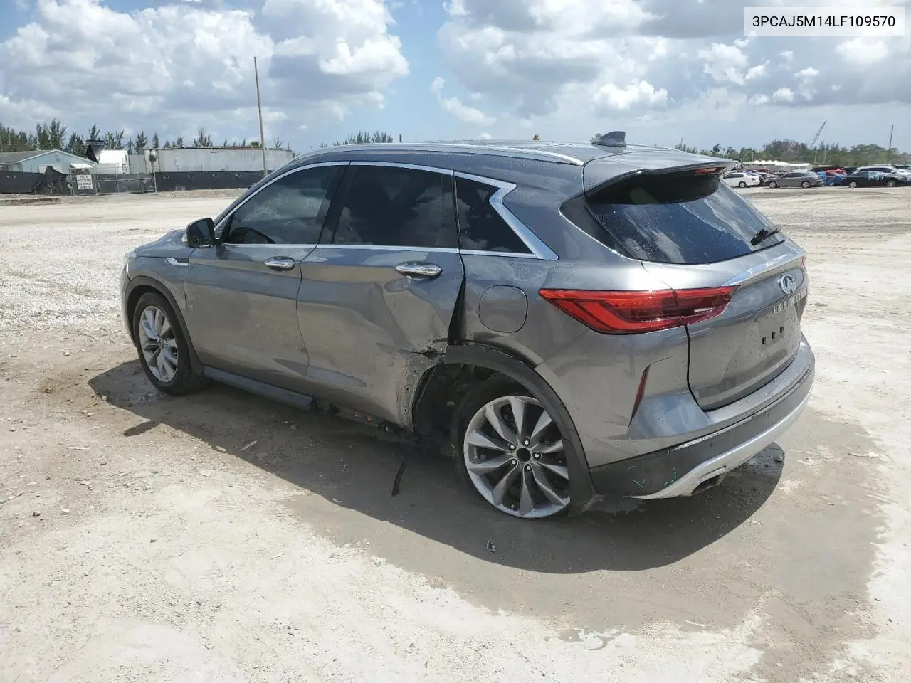 2020 Infiniti Qx50 Pure VIN: 3PCAJ5M14LF109570 Lot: 55751595