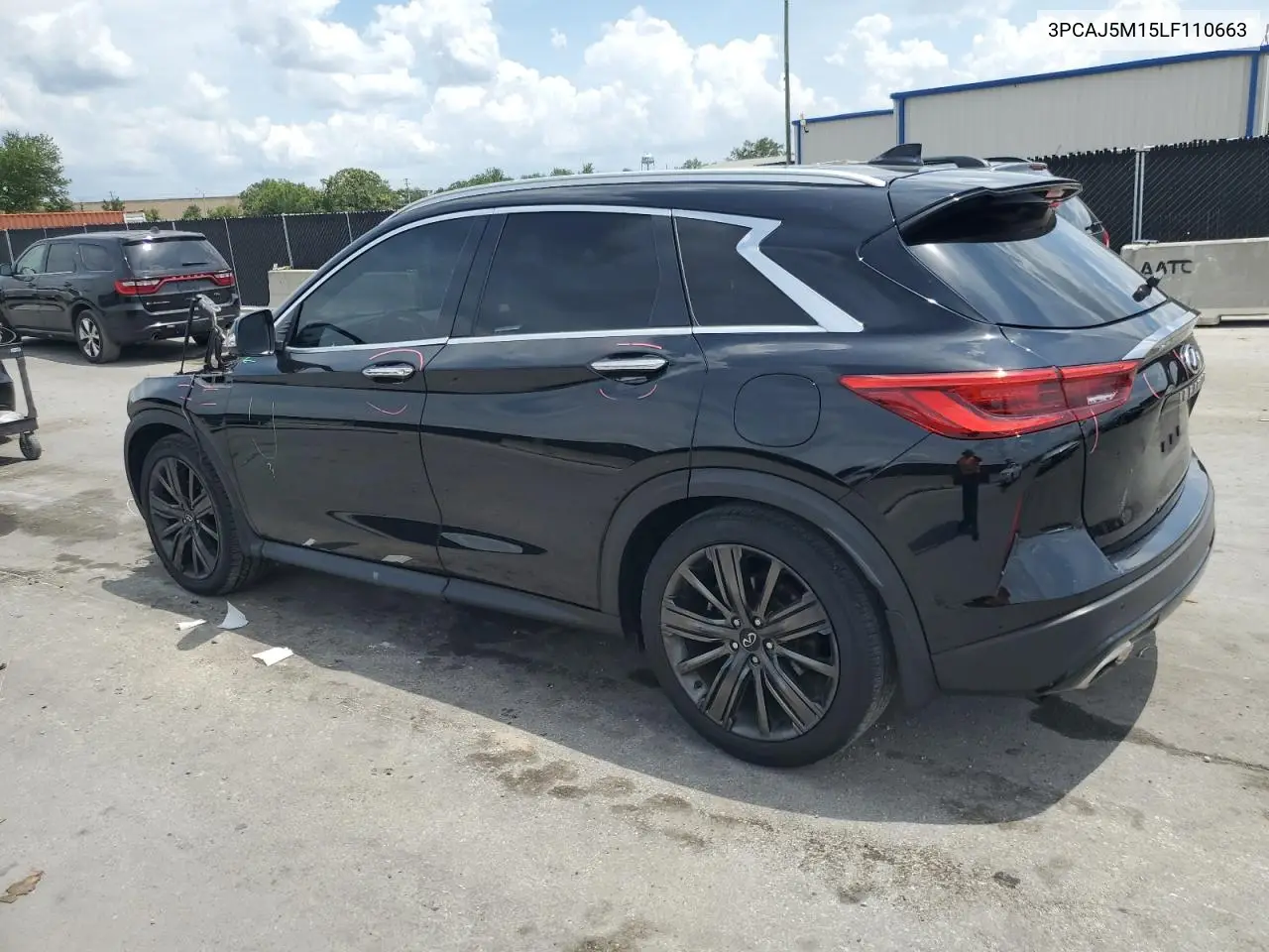 2020 Infiniti Qx50 Pure VIN: 3PCAJ5M15LF110663 Lot: 55777595