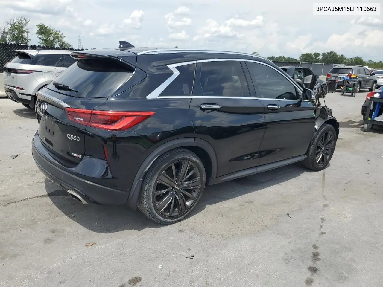 2020 Infiniti Qx50 Pure VIN: 3PCAJ5M15LF110663 Lot: 55777595