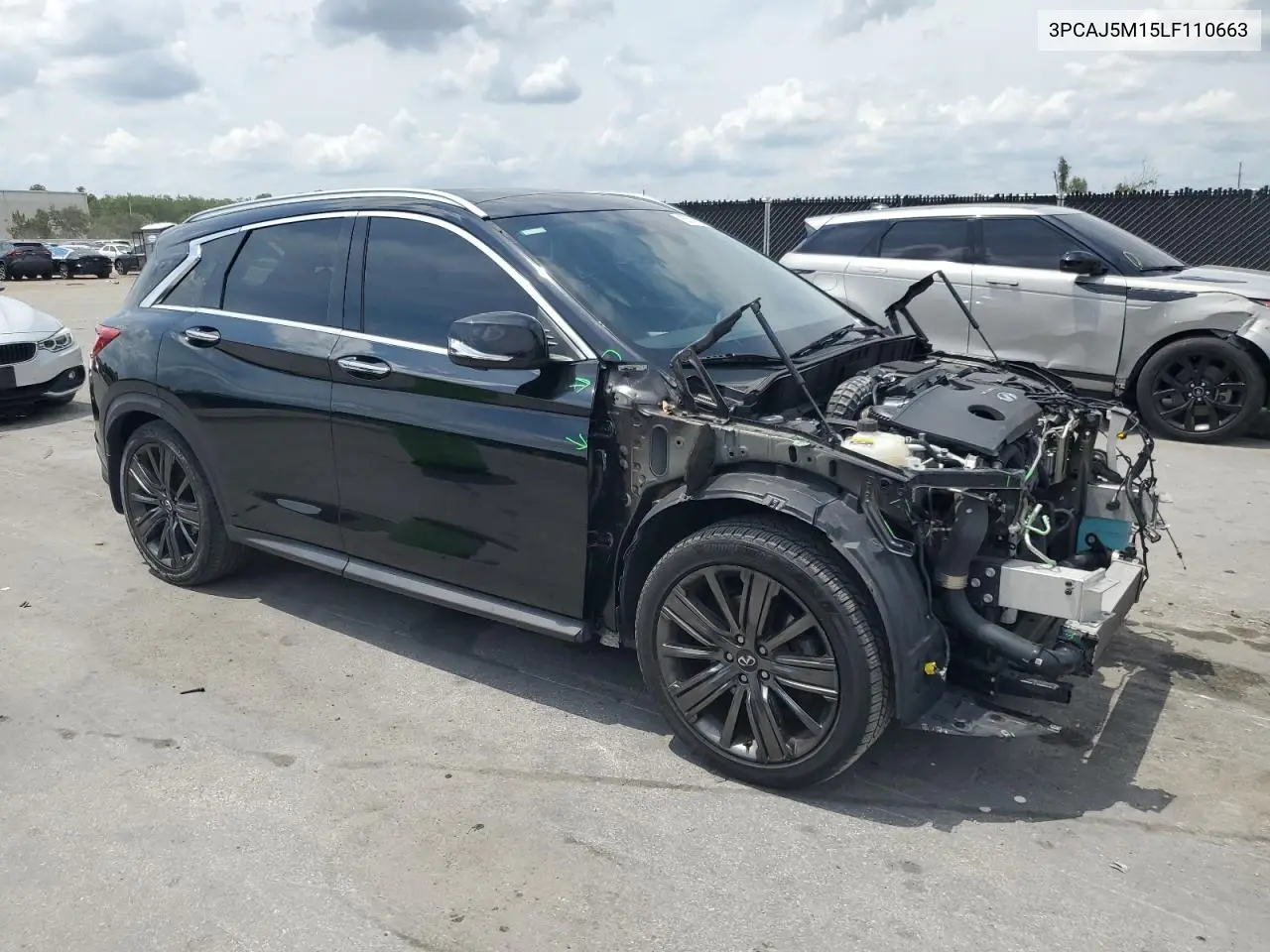 2020 Infiniti Qx50 Pure VIN: 3PCAJ5M15LF110663 Lot: 55777595