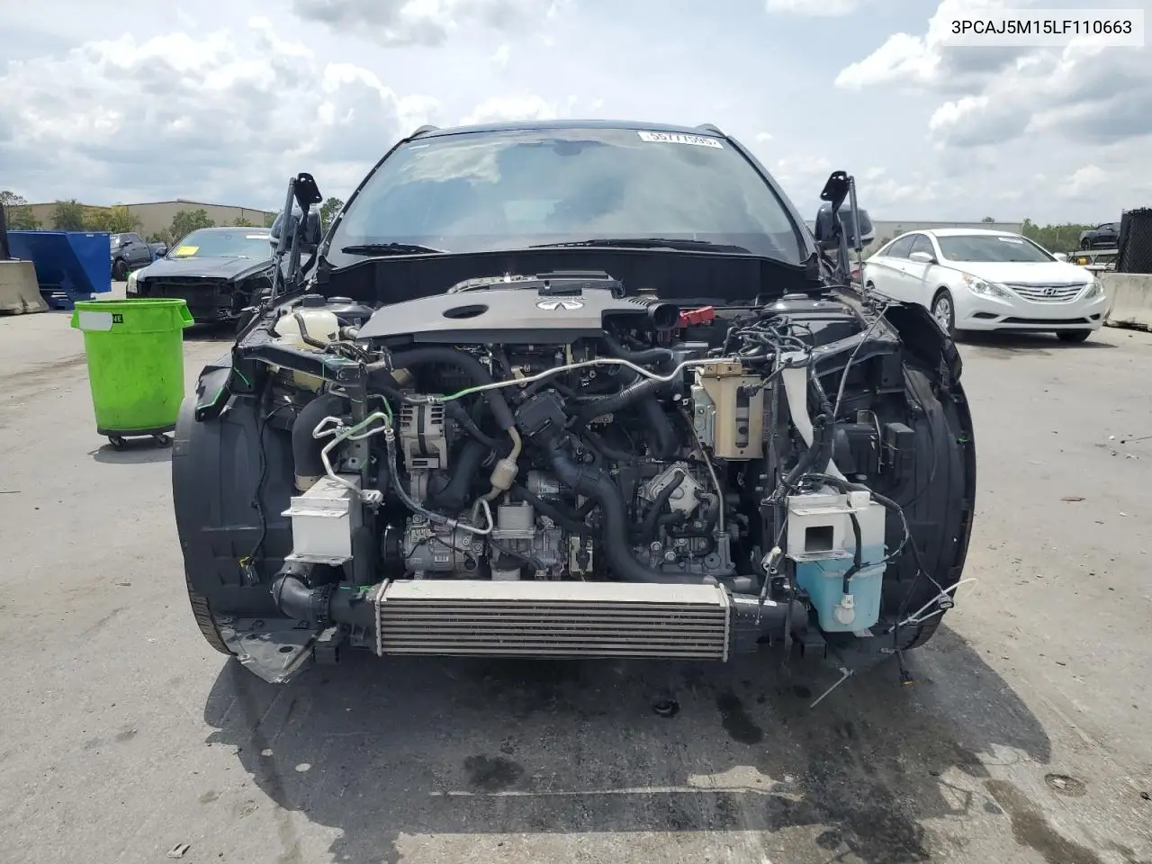 2020 Infiniti Qx50 Pure VIN: 3PCAJ5M15LF110663 Lot: 55777595