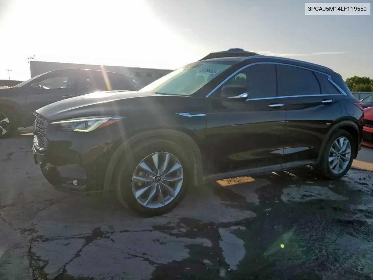2020 Infiniti Qx50 Pure VIN: 3PCAJ5M14LF119550 Lot: 61766485