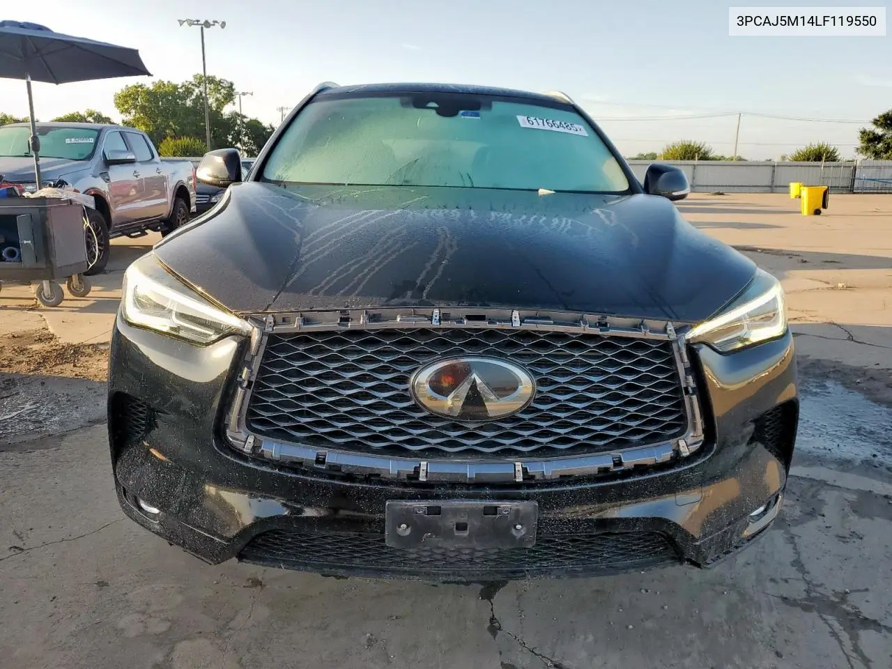2020 Infiniti Qx50 Pure VIN: 3PCAJ5M14LF119550 Lot: 61766485