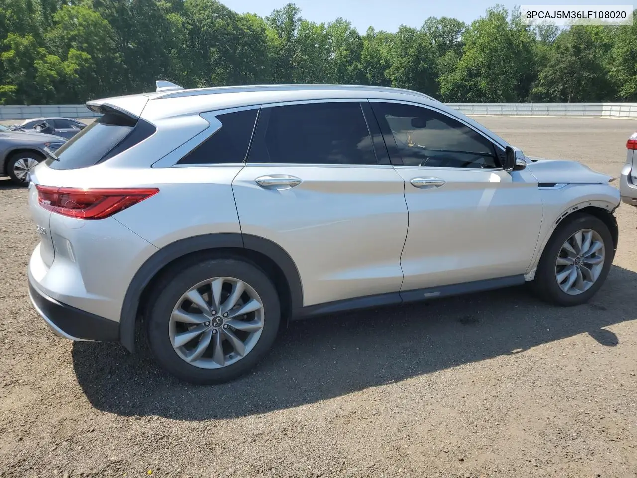2020 Infiniti Qx50 Pure VIN: 3PCAJ5M36LF108020 Lot: 62161495