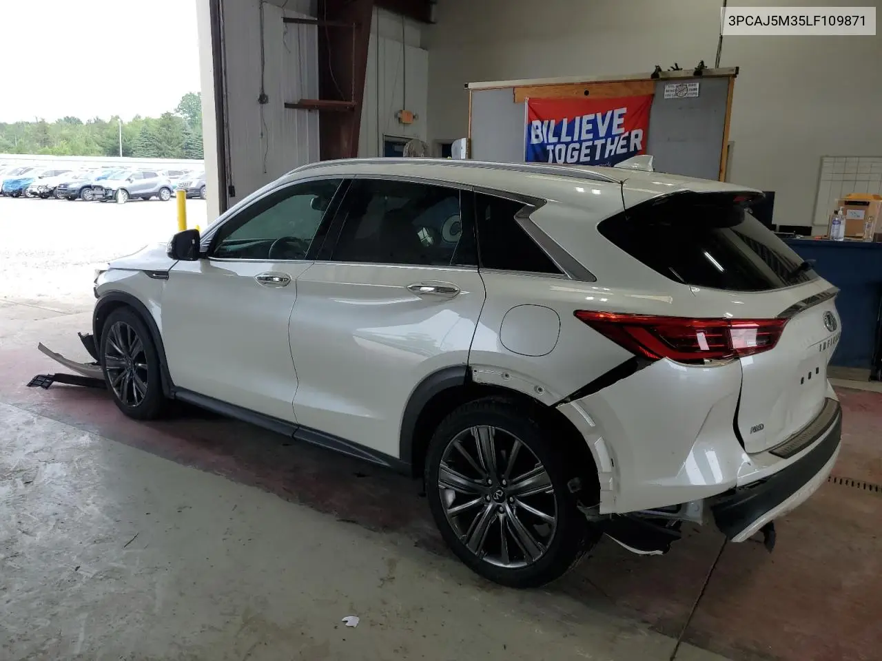 2020 Infiniti Qx50 Pure VIN: 3PCAJ5M35LF109871 Lot: 62479765