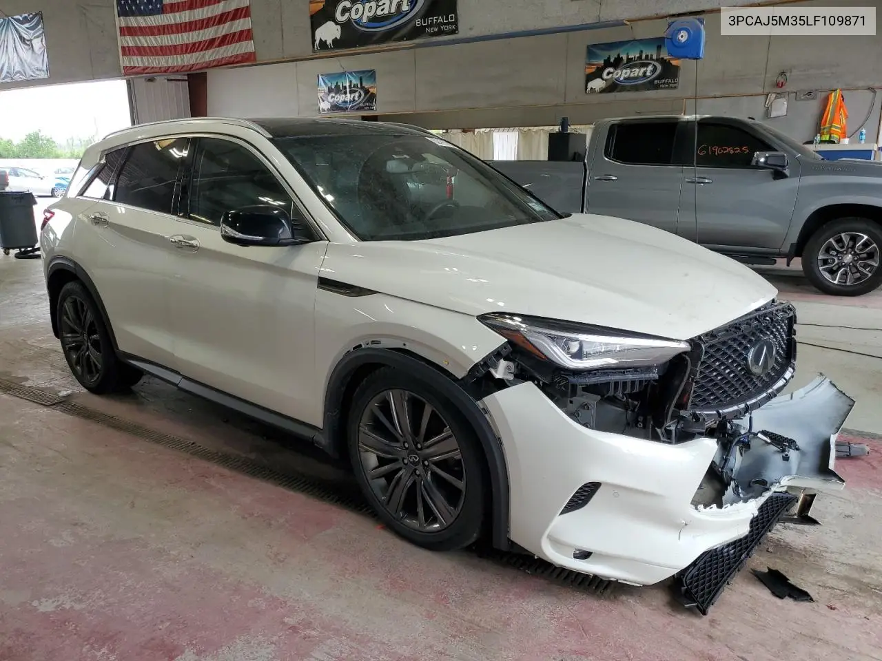 2020 Infiniti Qx50 Pure VIN: 3PCAJ5M35LF109871 Lot: 62479765
