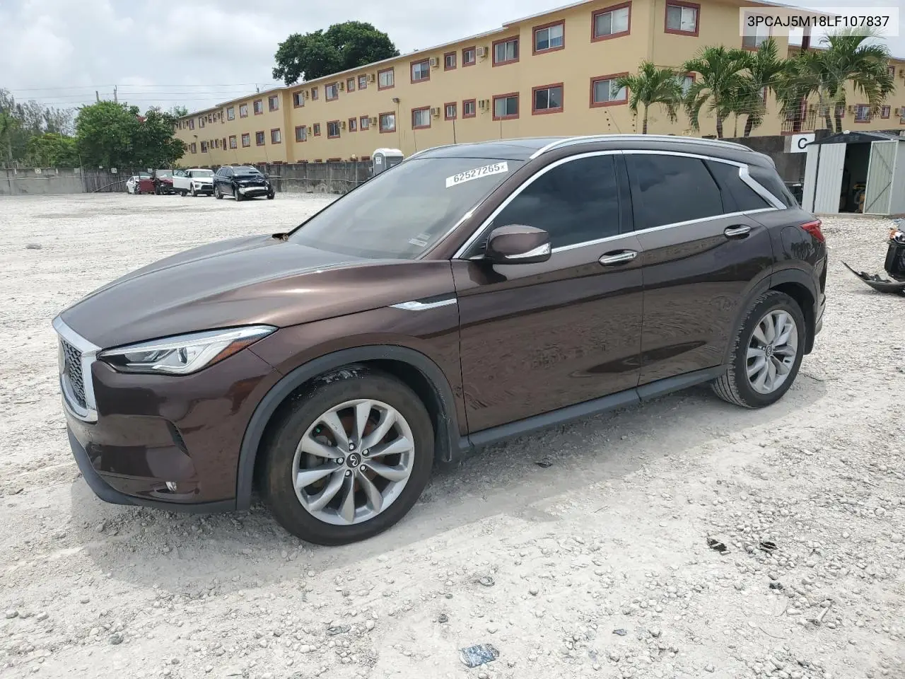2020 Infiniti Qx50 Pure VIN: 3PCAJ5M18LF107837 Lot: 62527265