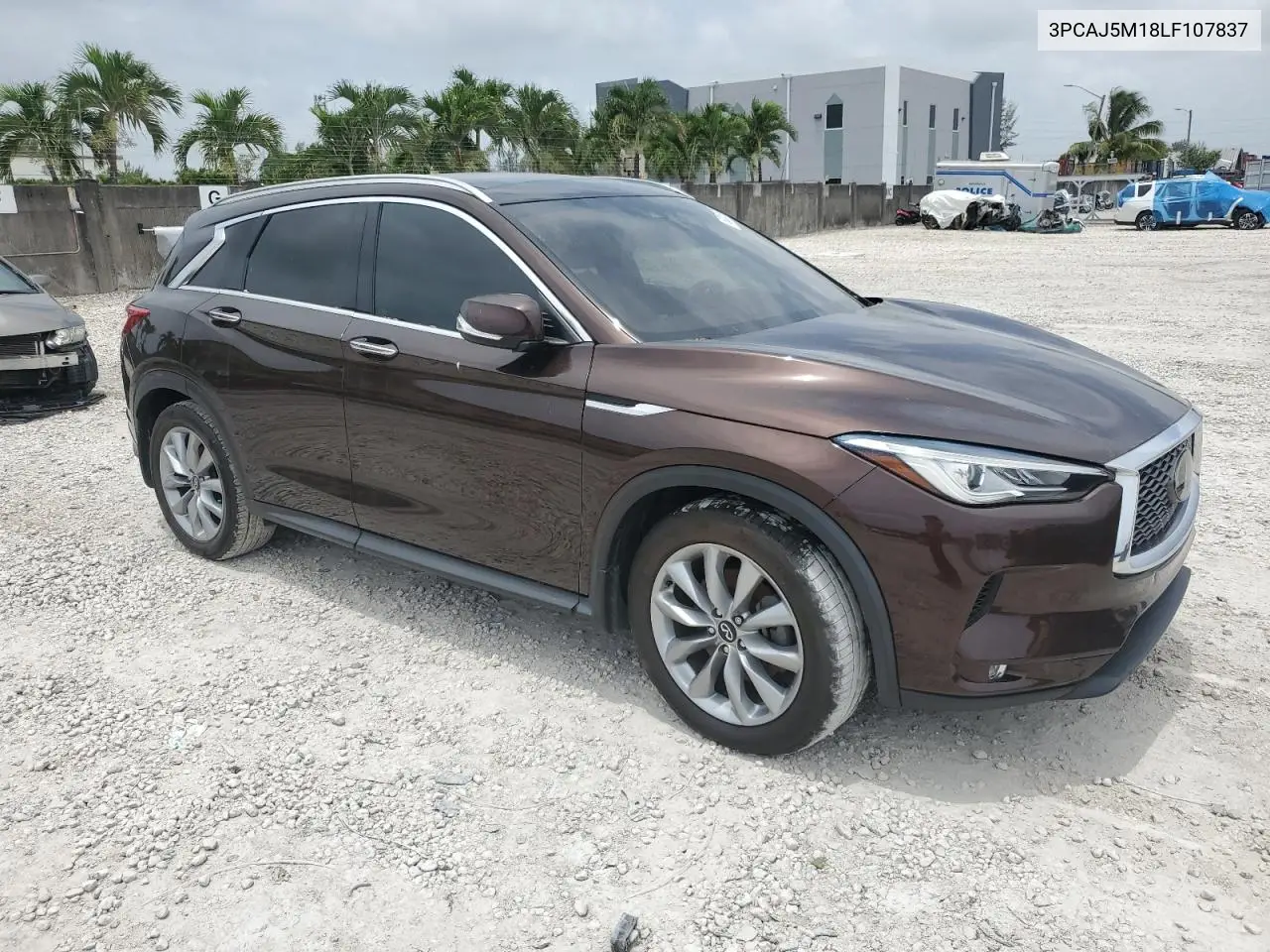 2020 Infiniti Qx50 Pure VIN: 3PCAJ5M18LF107837 Lot: 62527265